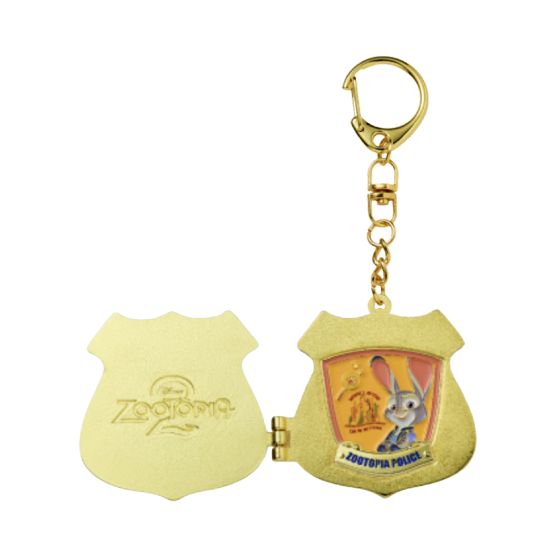 CGV x 주토피아 2 주디 경찰 뱃지 키링(CGV x Zootopia 2 Judy Police Badge Keyring) - 1