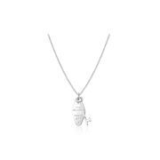 Byweekend Roomkey Necklace Silver