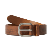 Thisisneverthat x Daniel Johnston Leather Belt Brown