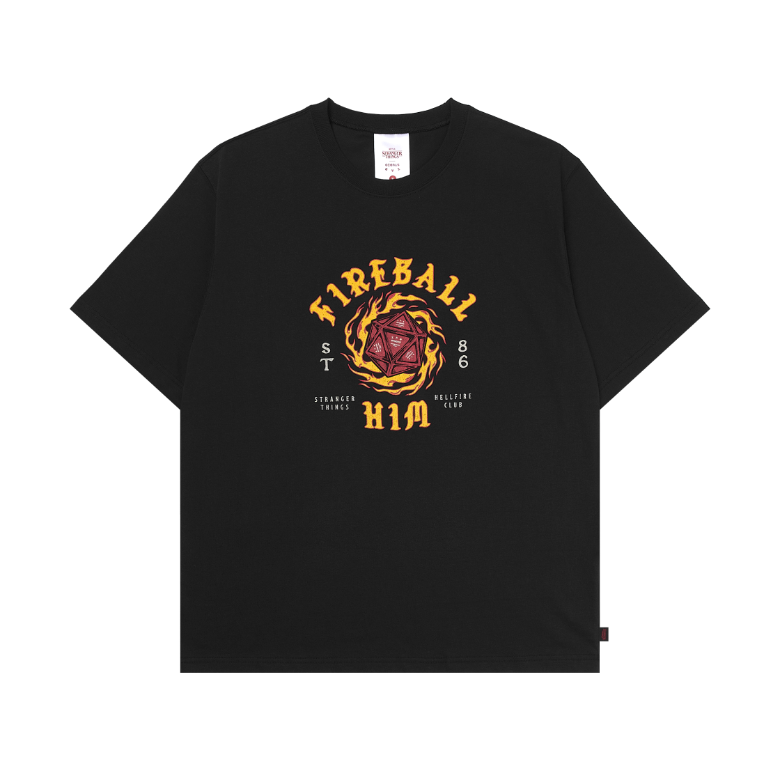 아이앱 스튜디오 x 기묘한 이야기 HFC 티셔츠 다이스(IAB Studio x Stranger Things HFC T-shirt Dice)