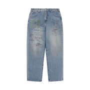 Thisisneverthat x Daniel Johnston Songs of Pain Denim Pant Washed Blue