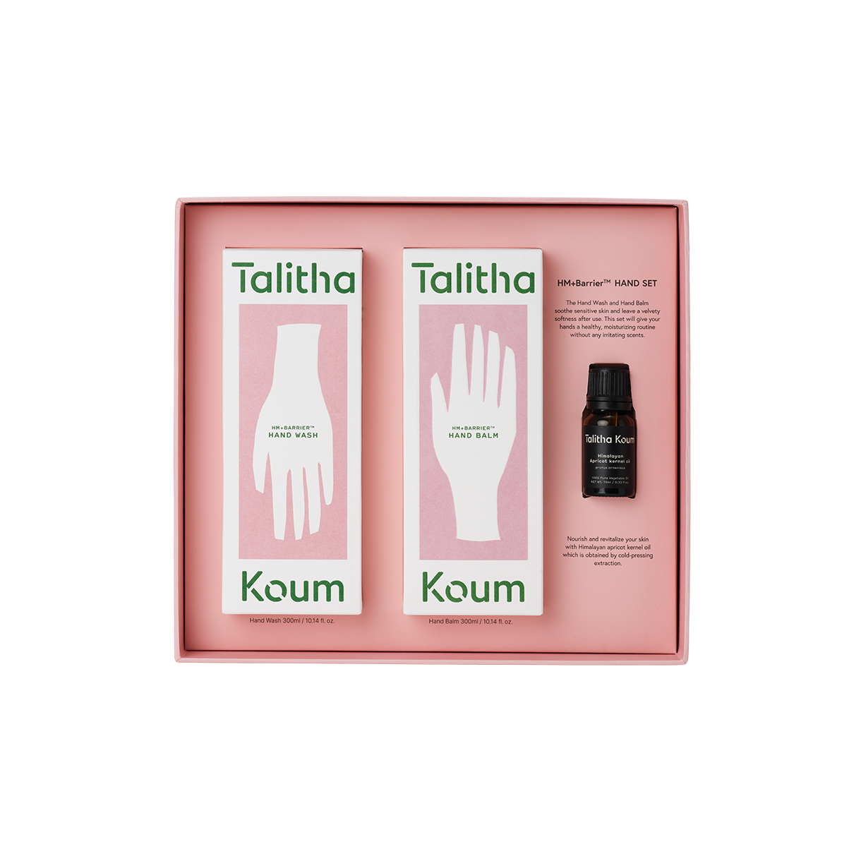 タリダクムエイチエンベリアハンドケアデュオセット300ml+300ml+10ml