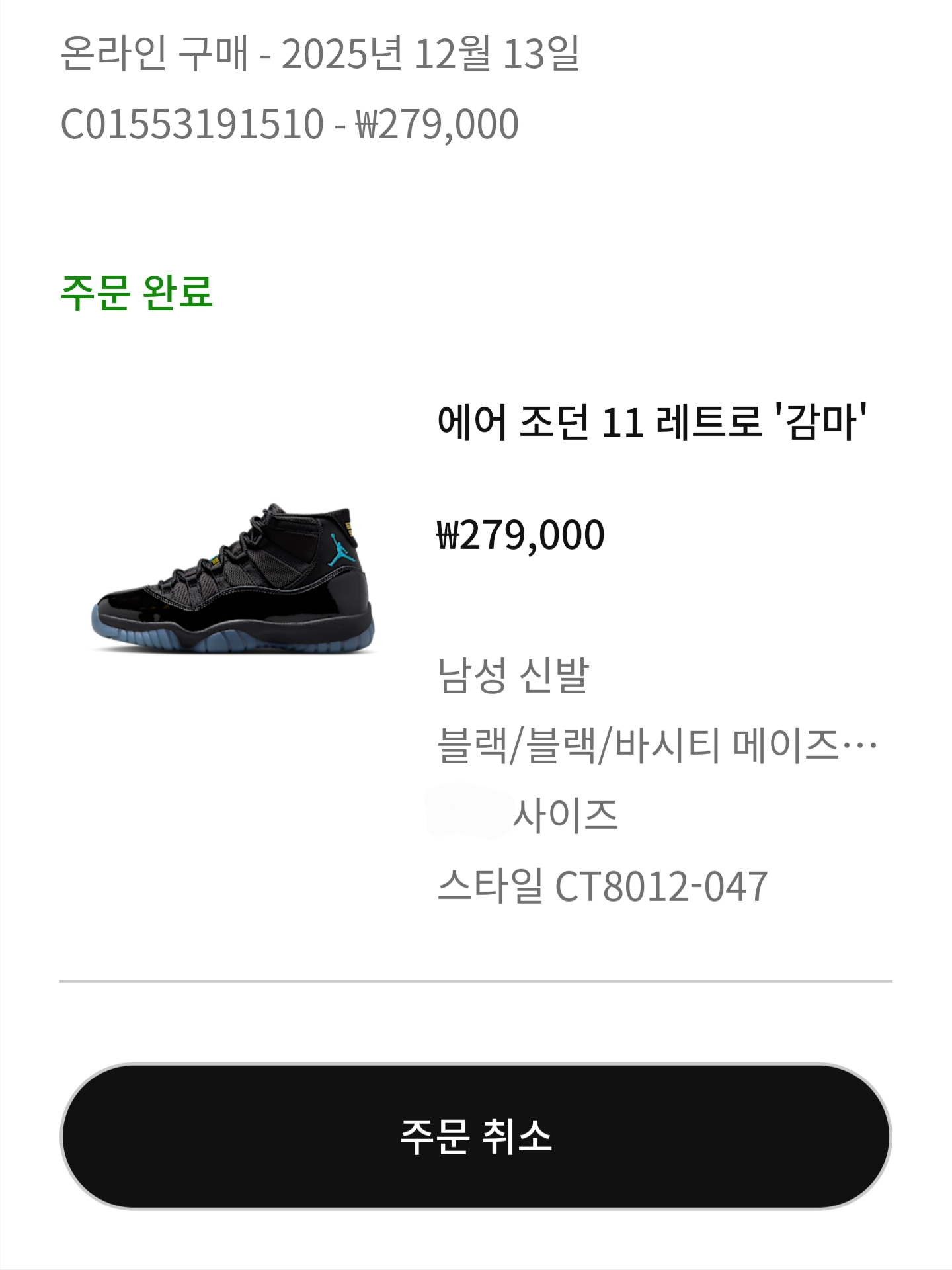 Jordan 11 Retro Gamma 착용 스타일