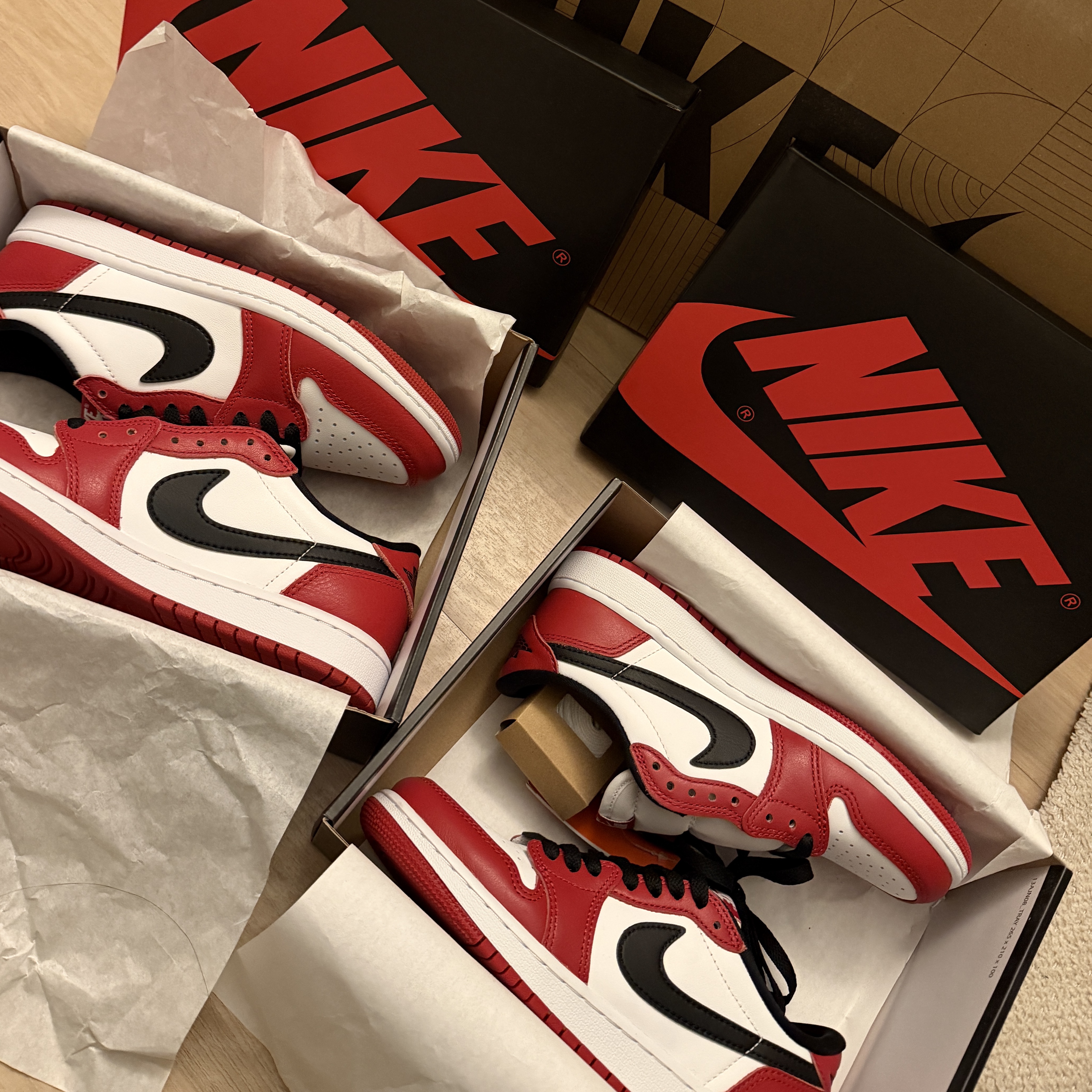 Jordan 1 Retro Low OG Chicago 착용 스타일