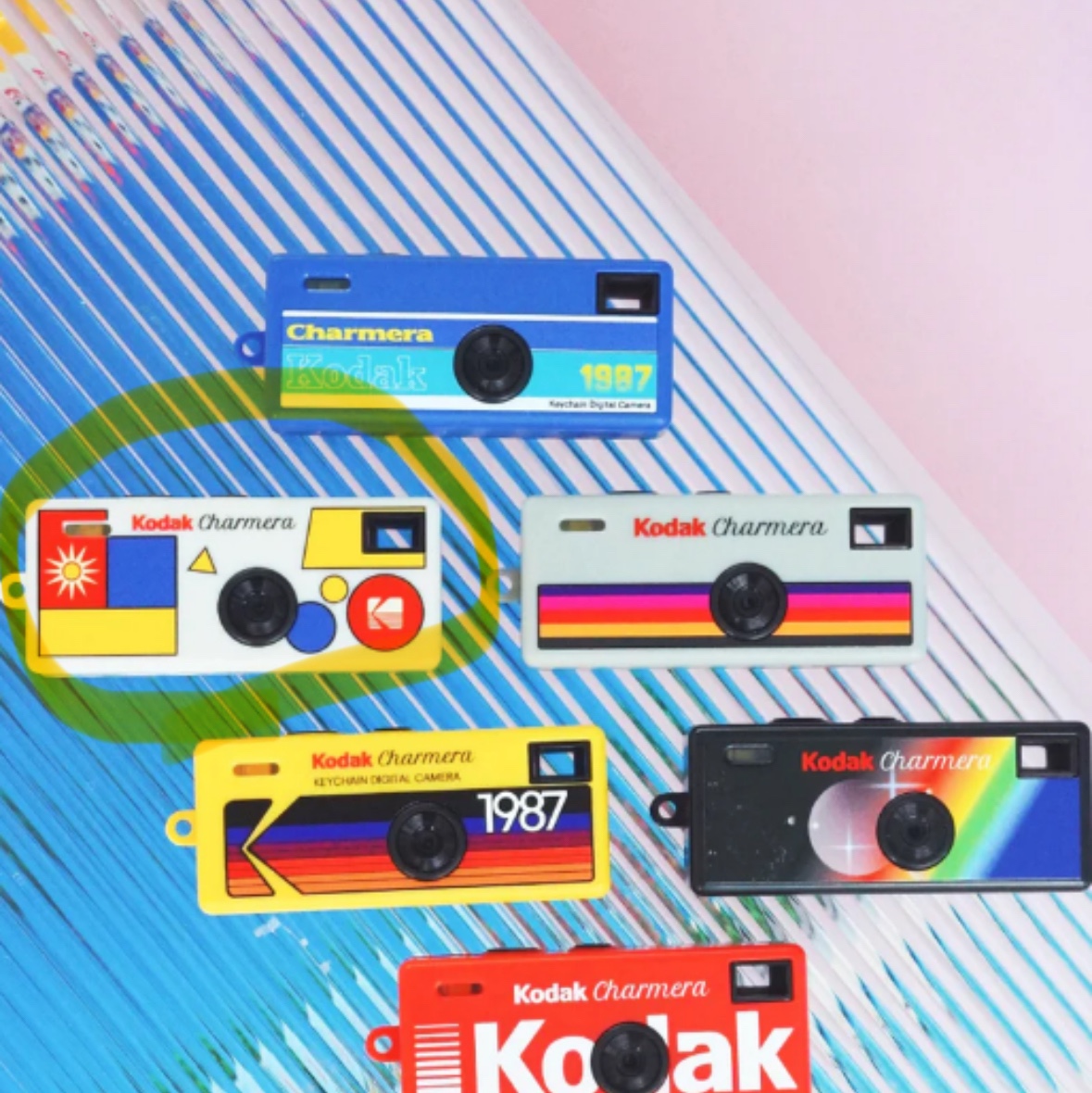 Kodak Charmera Key Chain Film Camera Sealed Case (1 Blind Box) 착용 스타일 - 2