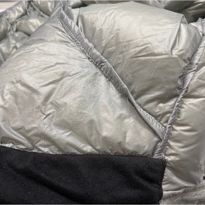 The North Face Summit Mattehorn RDS Down Jacket Light Gray 착용 스타일 - 4