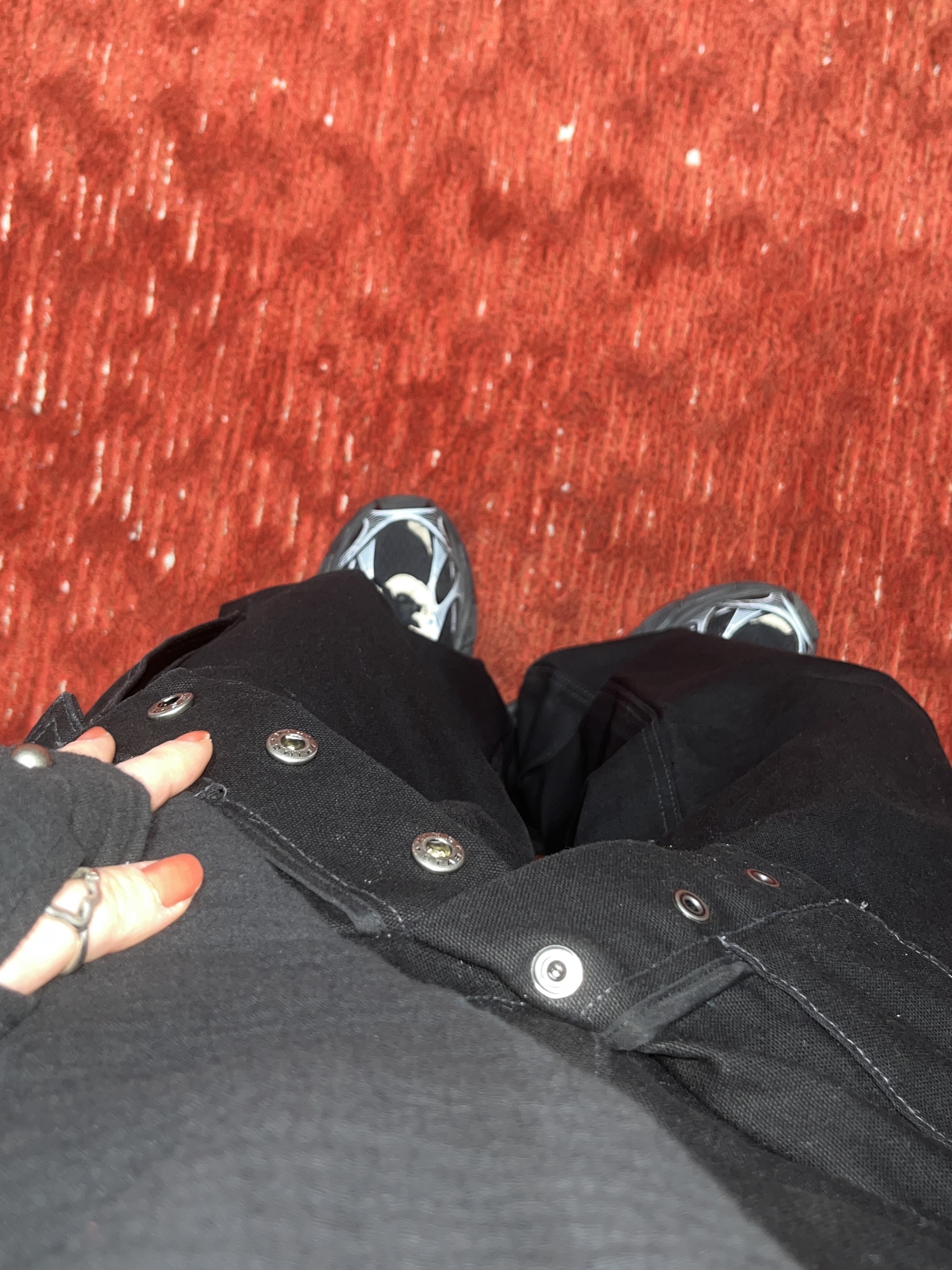 Balenciaga 3XL Sneakers Black White 착용 스타일 - 1