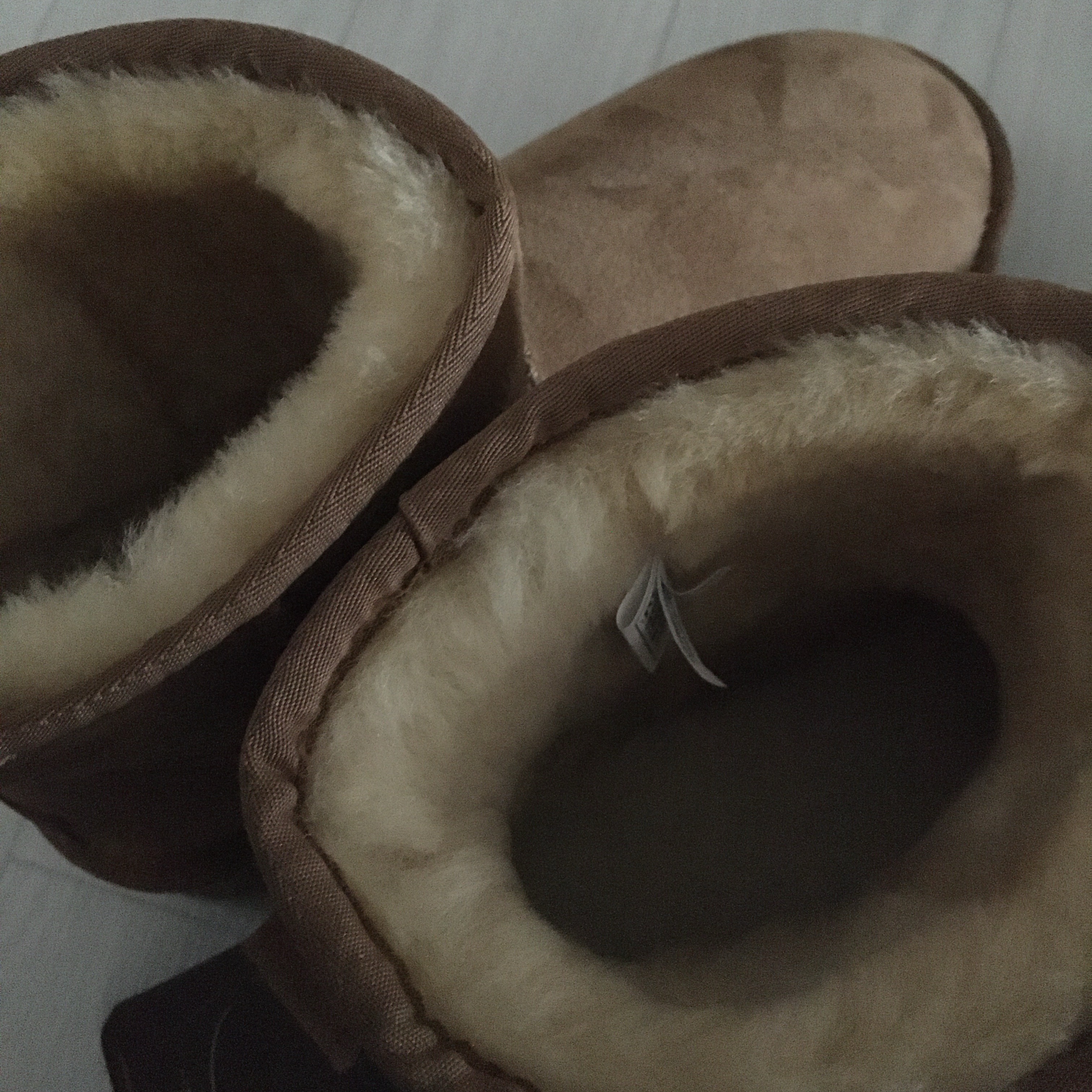 (W) UGG Classic Ultra Mini Platform Boots Chestnut 착용 스타일 - 2