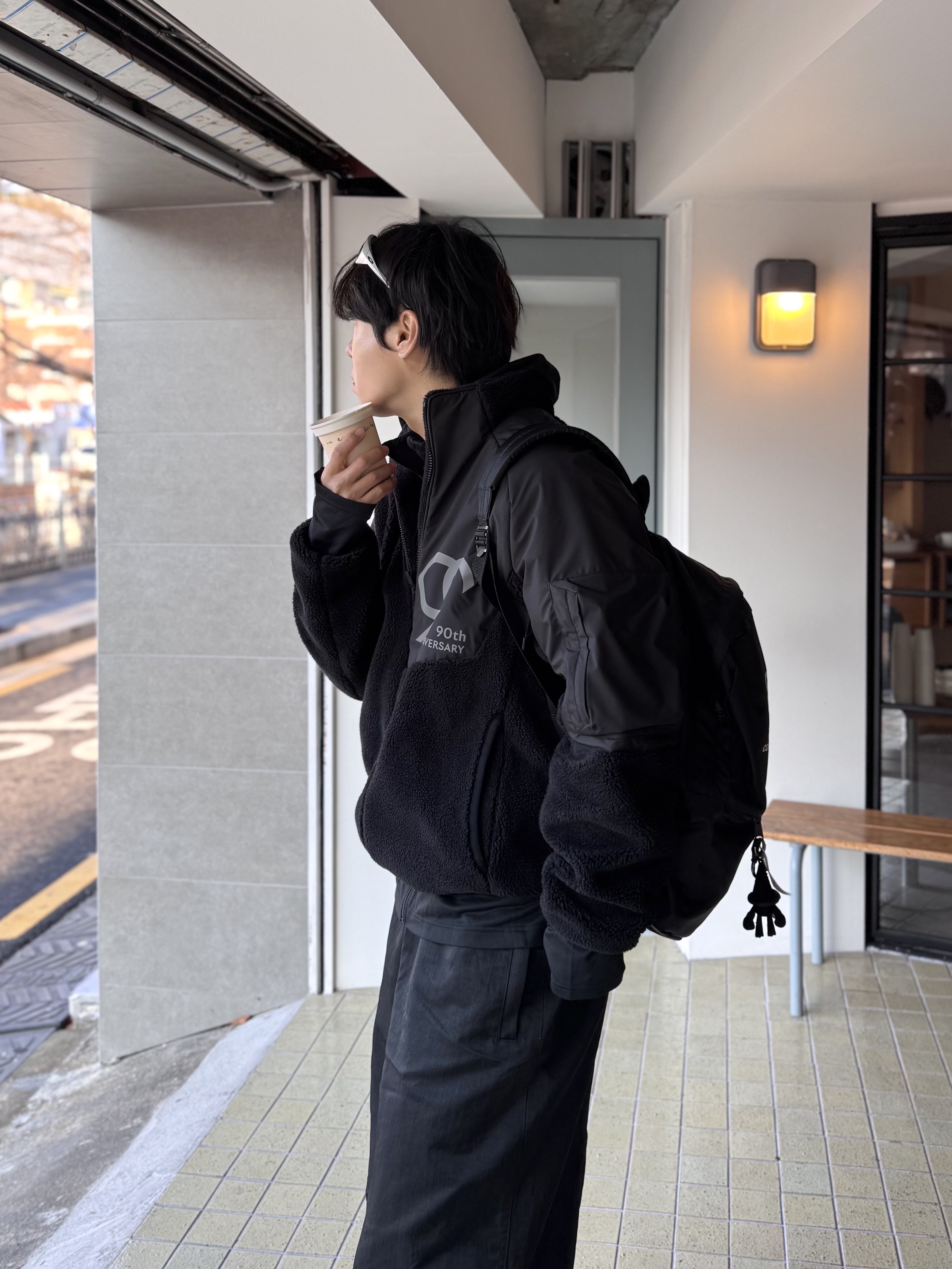 Nonnod Track Pants Black, Oakley Eye Jacket Redux Silver Frame Prizm Black Polarized Lenses High Bridge Fit 착용 스타일 - 9