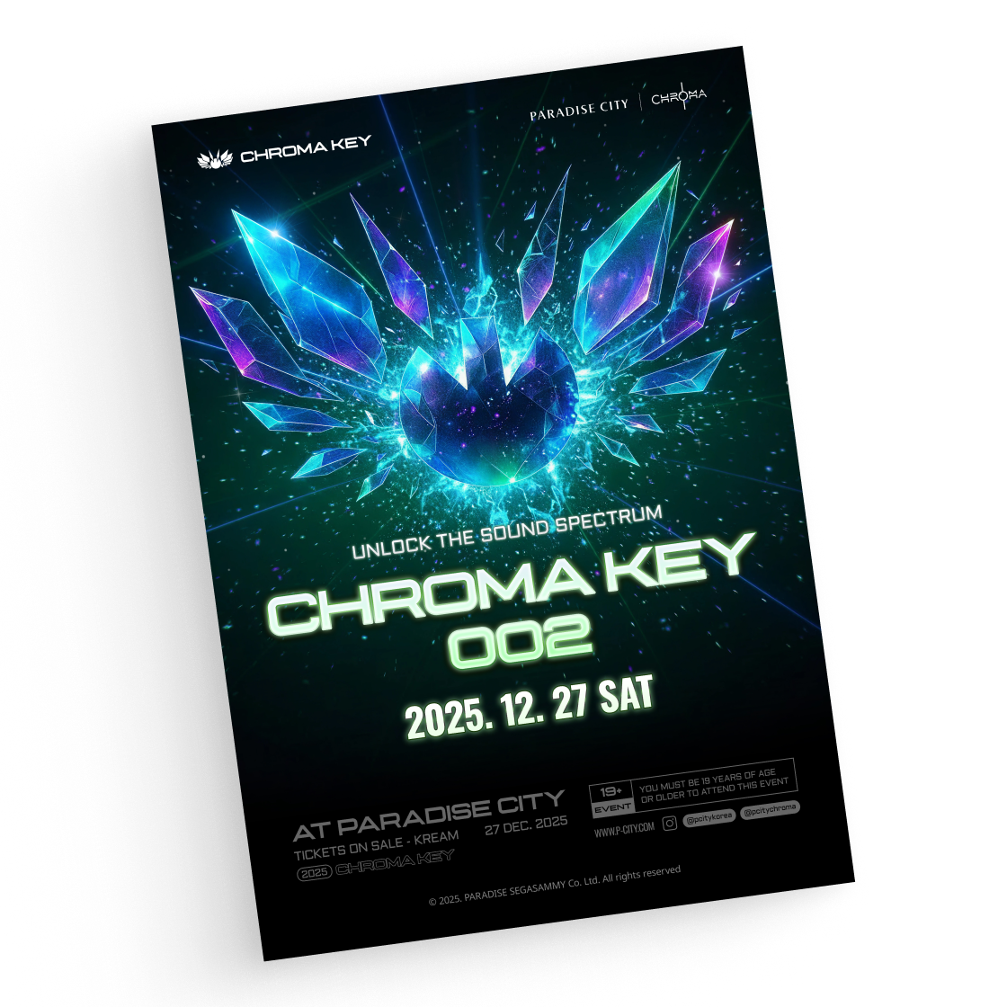 CHROMA02-TK09 CHROMAKEY 002 2nd Early Bird Ticket