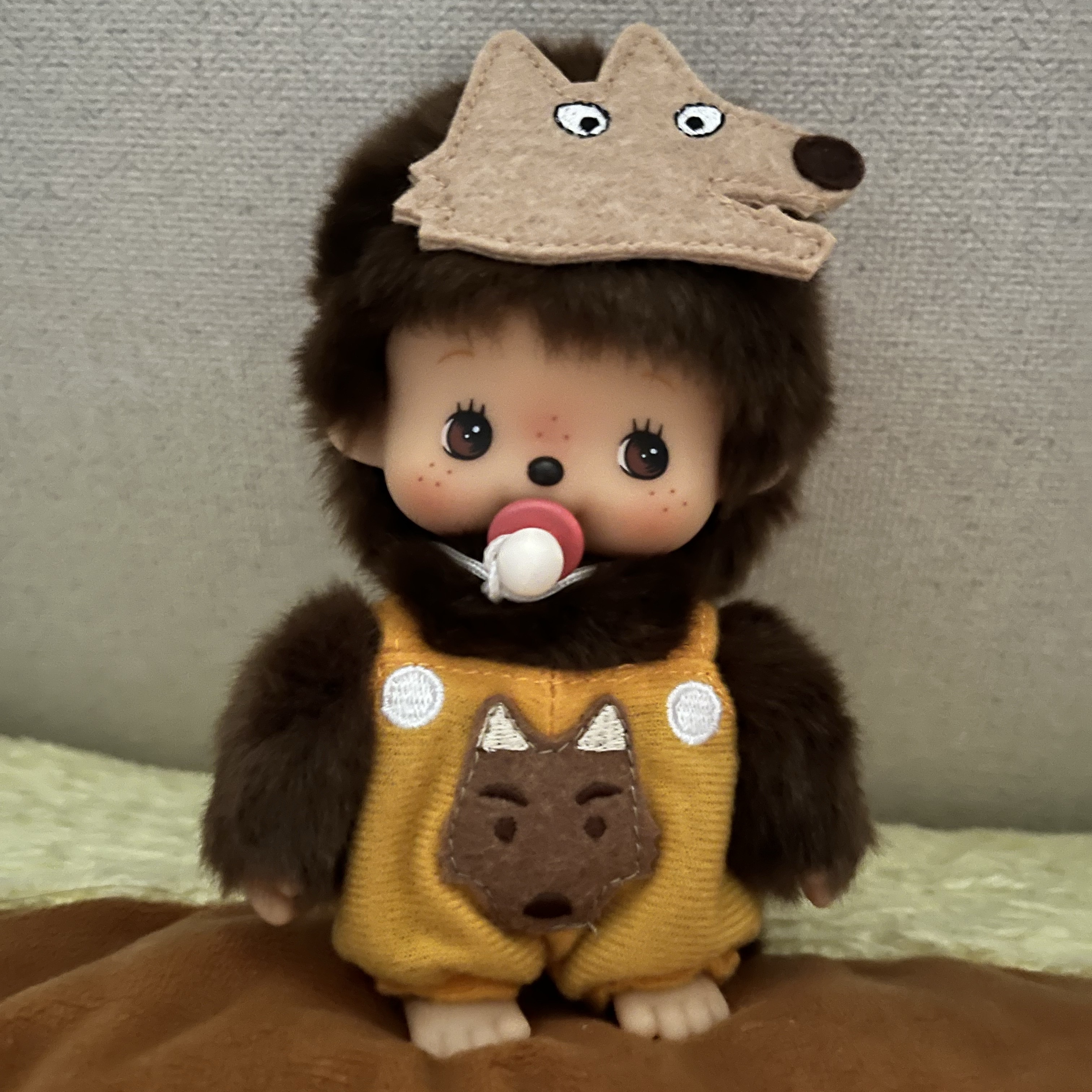 Monchhichi Bebichhichi Oyuugikai Wolf 착용 스타일