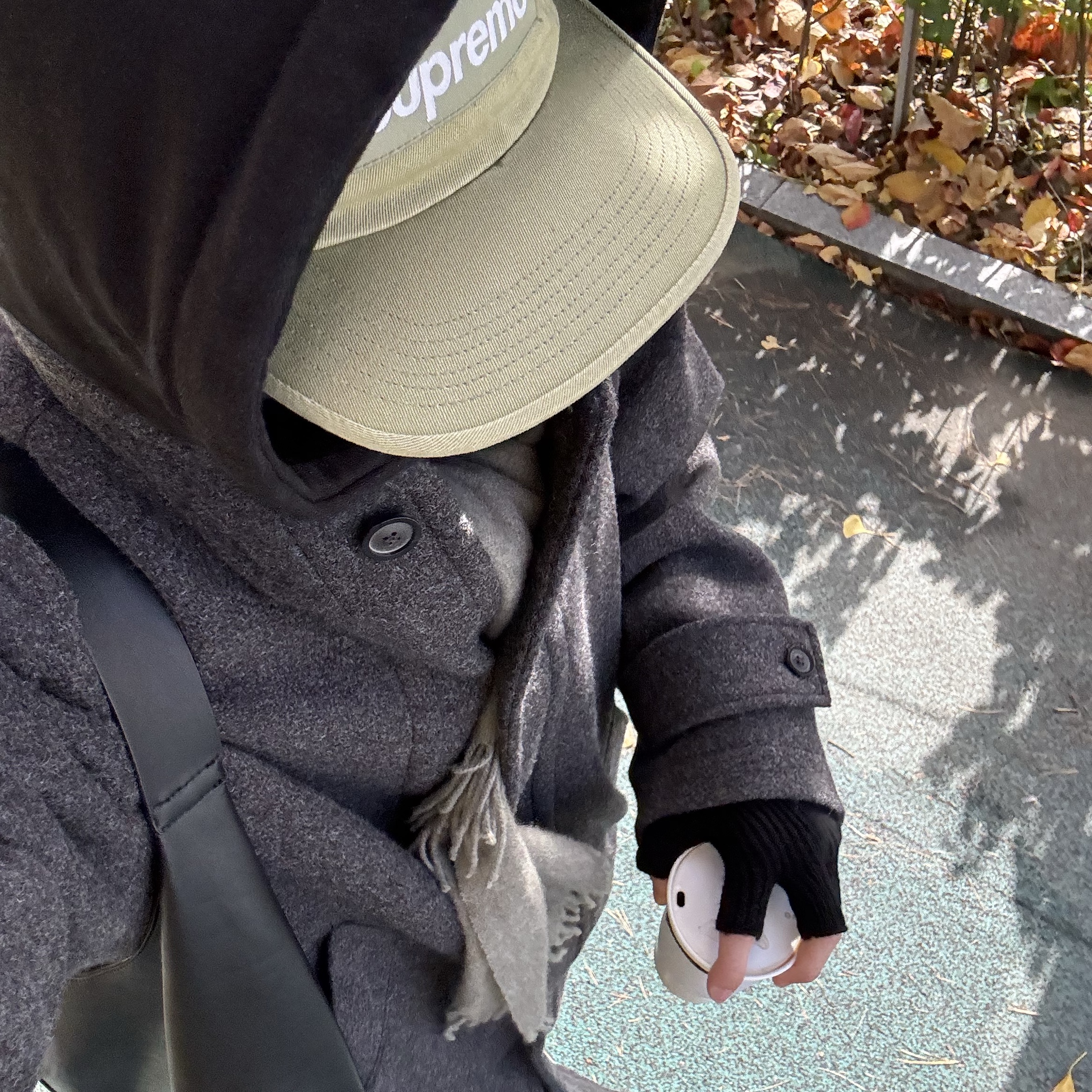 Supreme Washed Chino Twill Camp Cap Light Olive - 24SS 착용 스타일 - 1