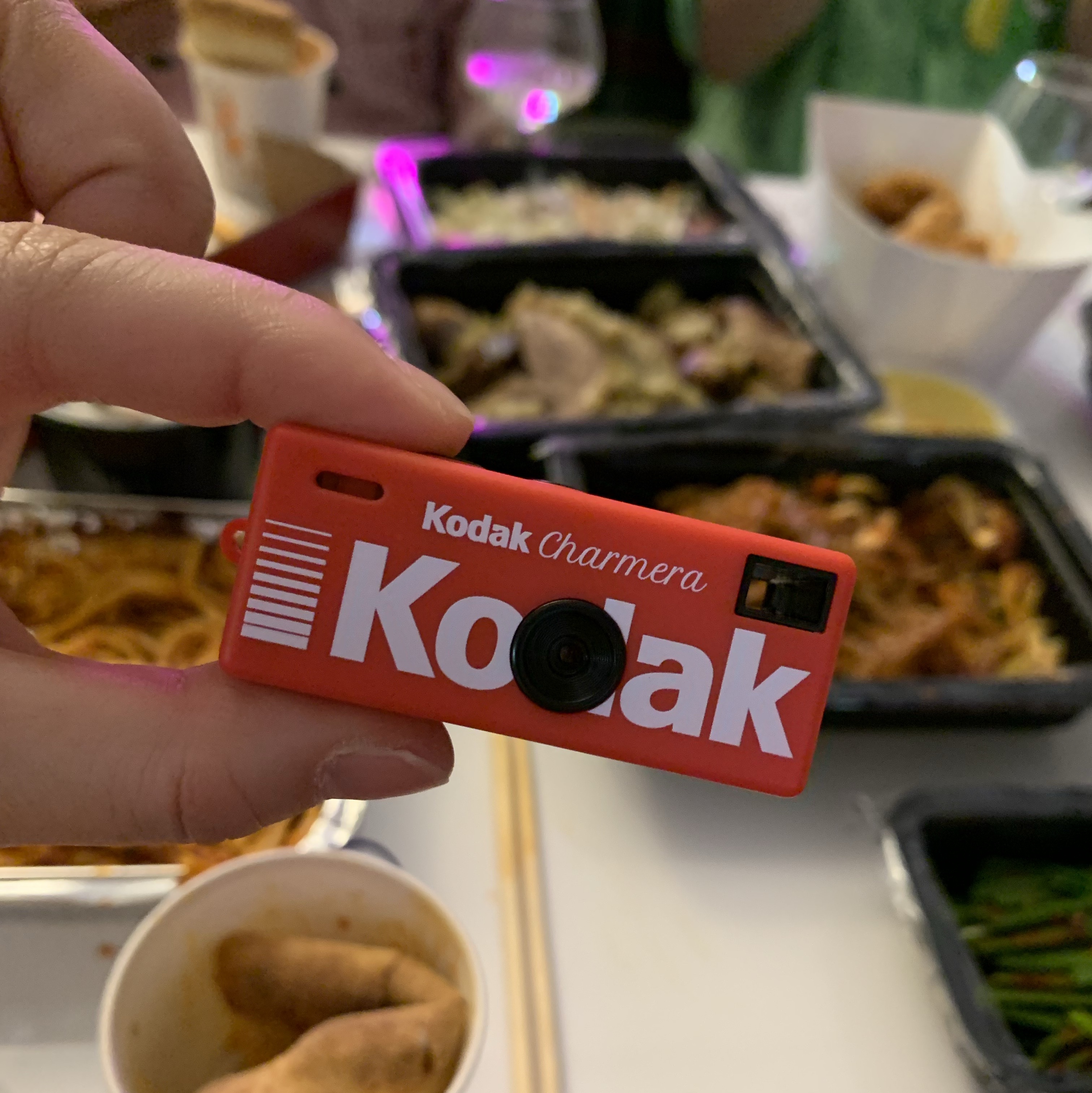 Kodak Charmera Key Chain Film Camera Sealed Case Whole Set (6 Blind Box/Korean Ver.) 착용 스타일 - 3