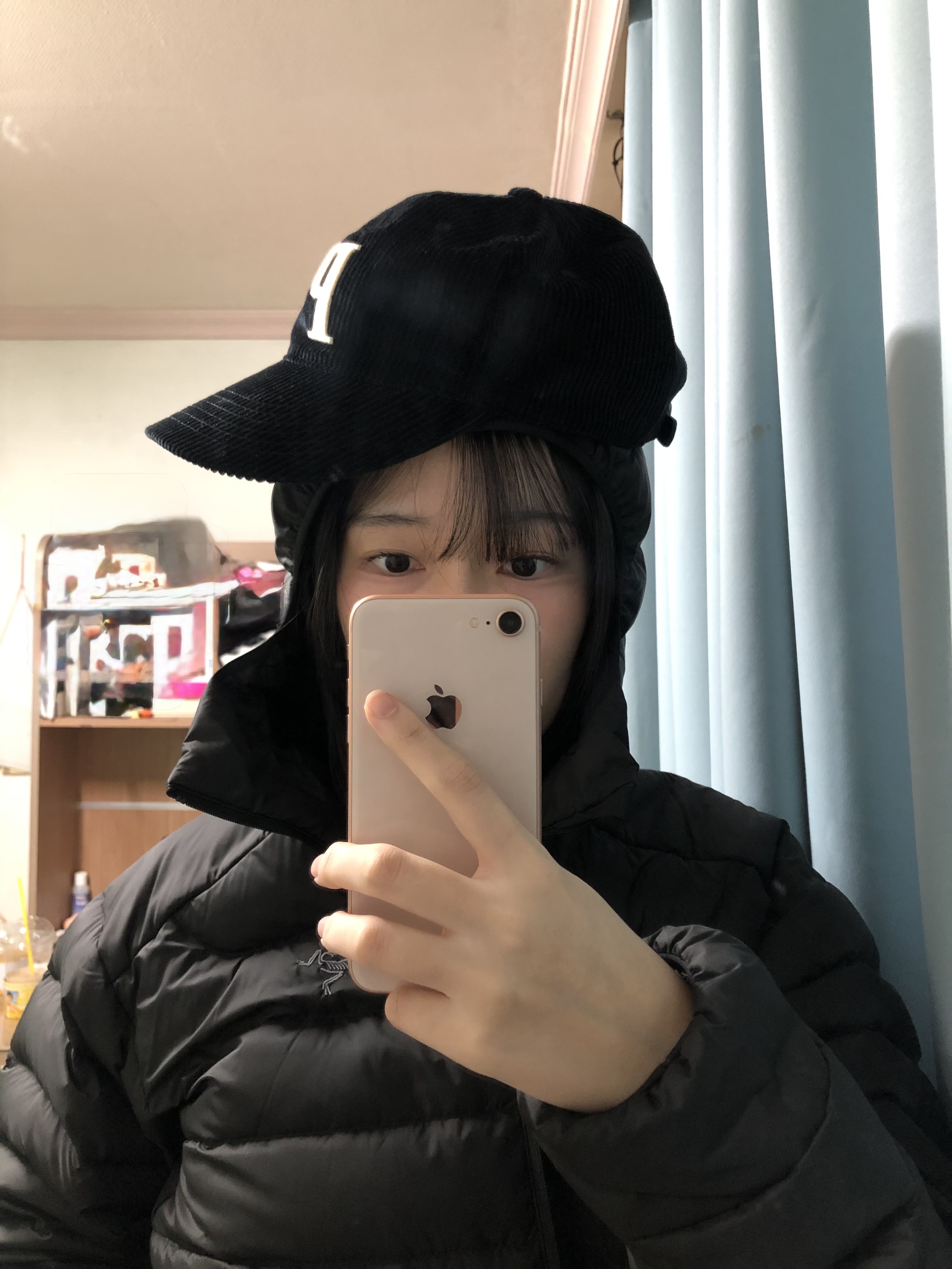 Arc'teryx Cerium Hoody Black 착용 스타일 - 1
