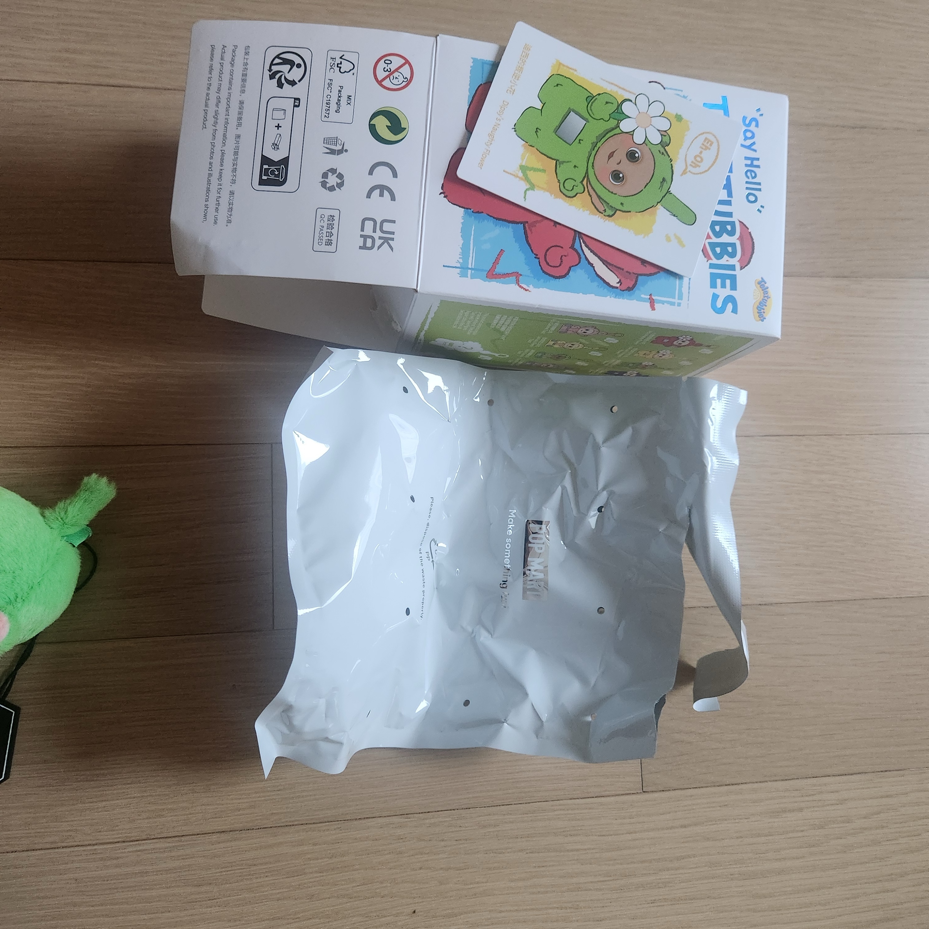 Pop Mart Teletubbies Say Hello Series Figures Sealed Case Dipsy's Naughty Flower (Opened Case) 착용 스타일 - 2