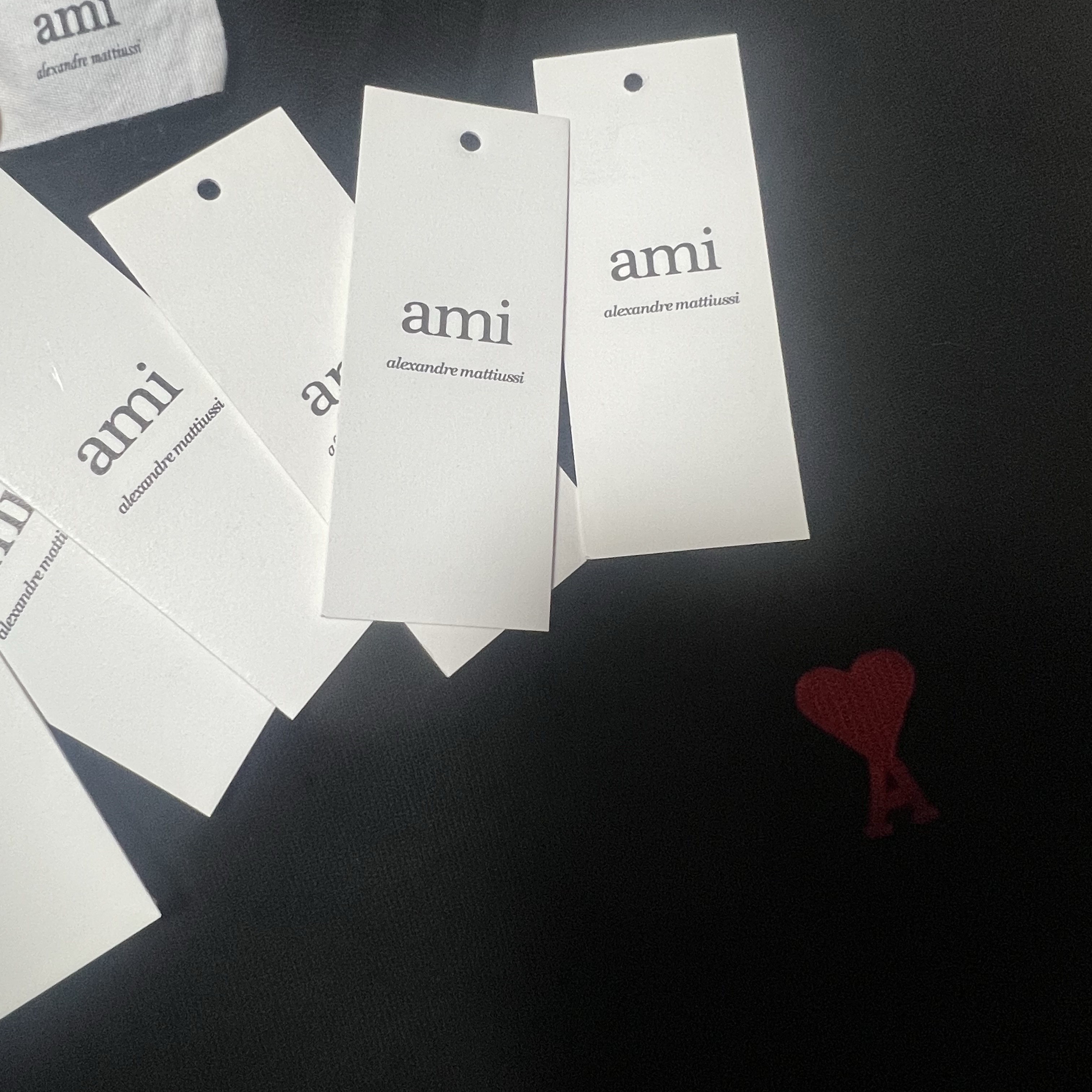 AMI de Coeur Sweatshirt Black 착용 스타일