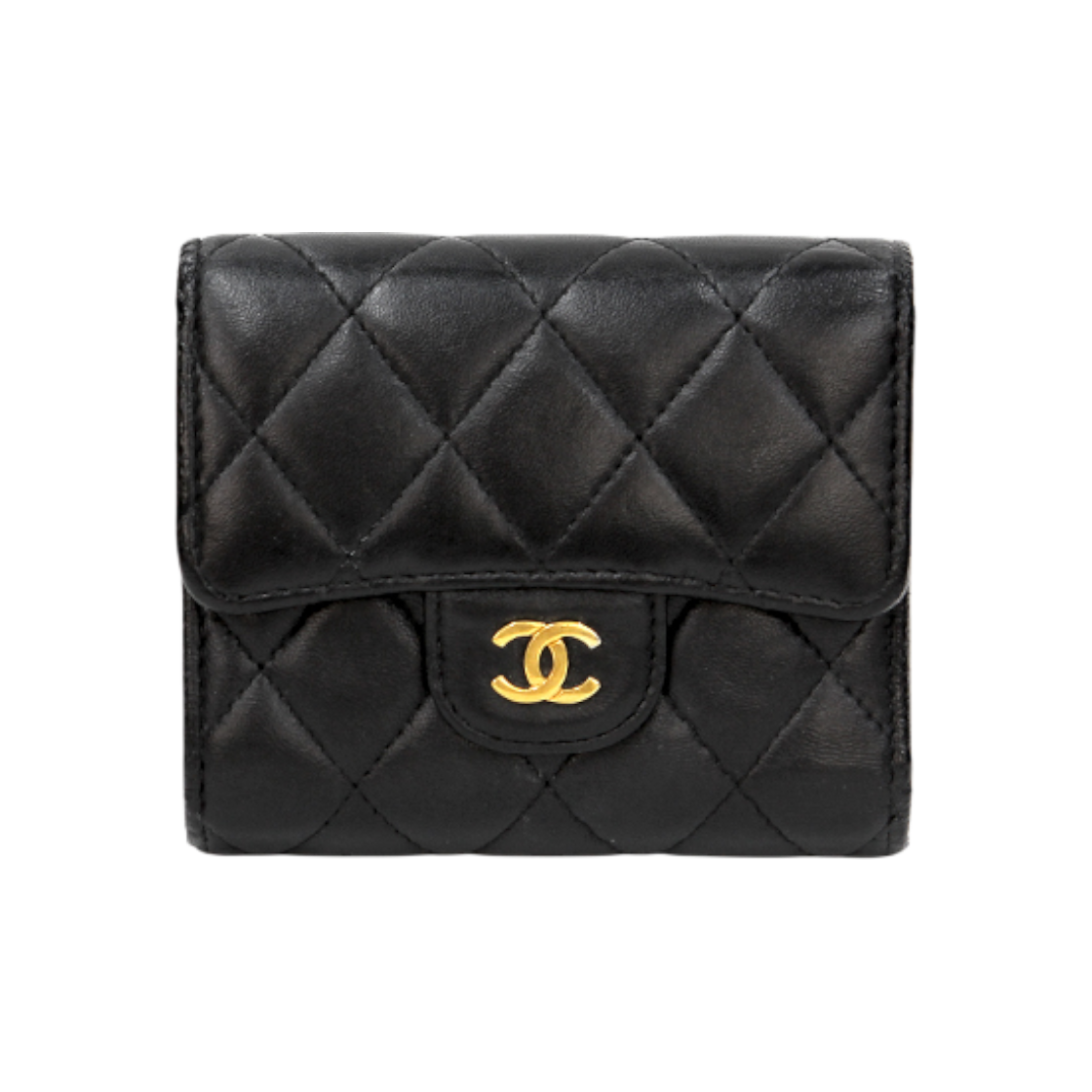 IT574J779LUC Chanel Black Classic Wallet C-B43431