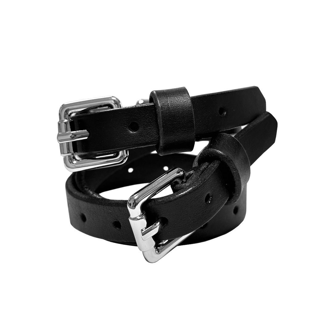 DN-BRC-02 DIRT NAP Double Bind Bracelet Silver