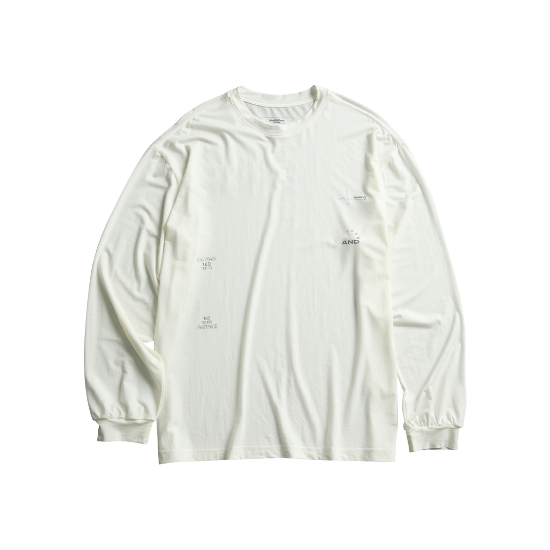 O-MOMAL5WA2301 MIM Recovery Longsleeve White