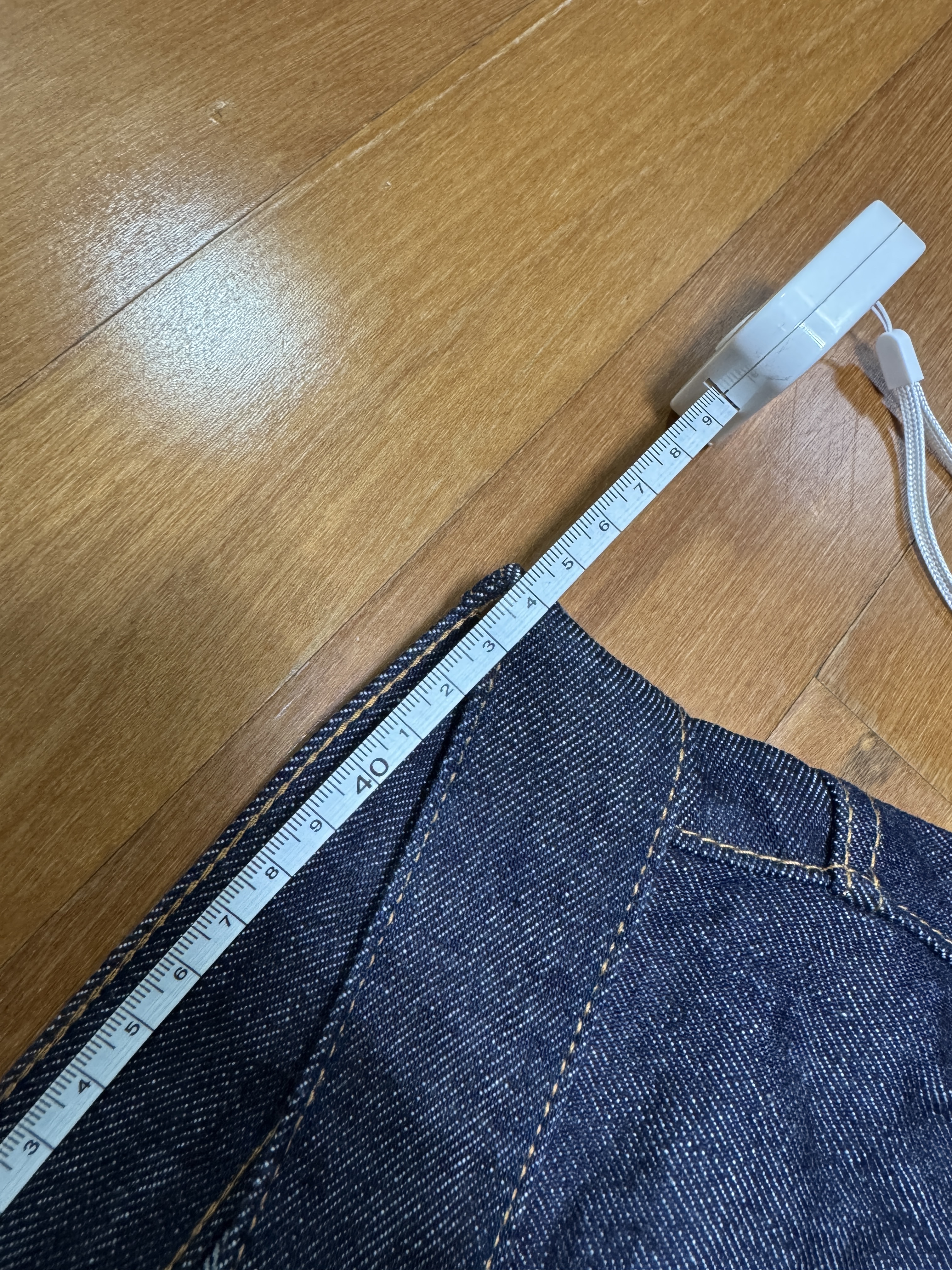 Supreme Rigid Loose Fit Selvedge Jean Rigid Indigo - 25FW 착용 스타일 - 4