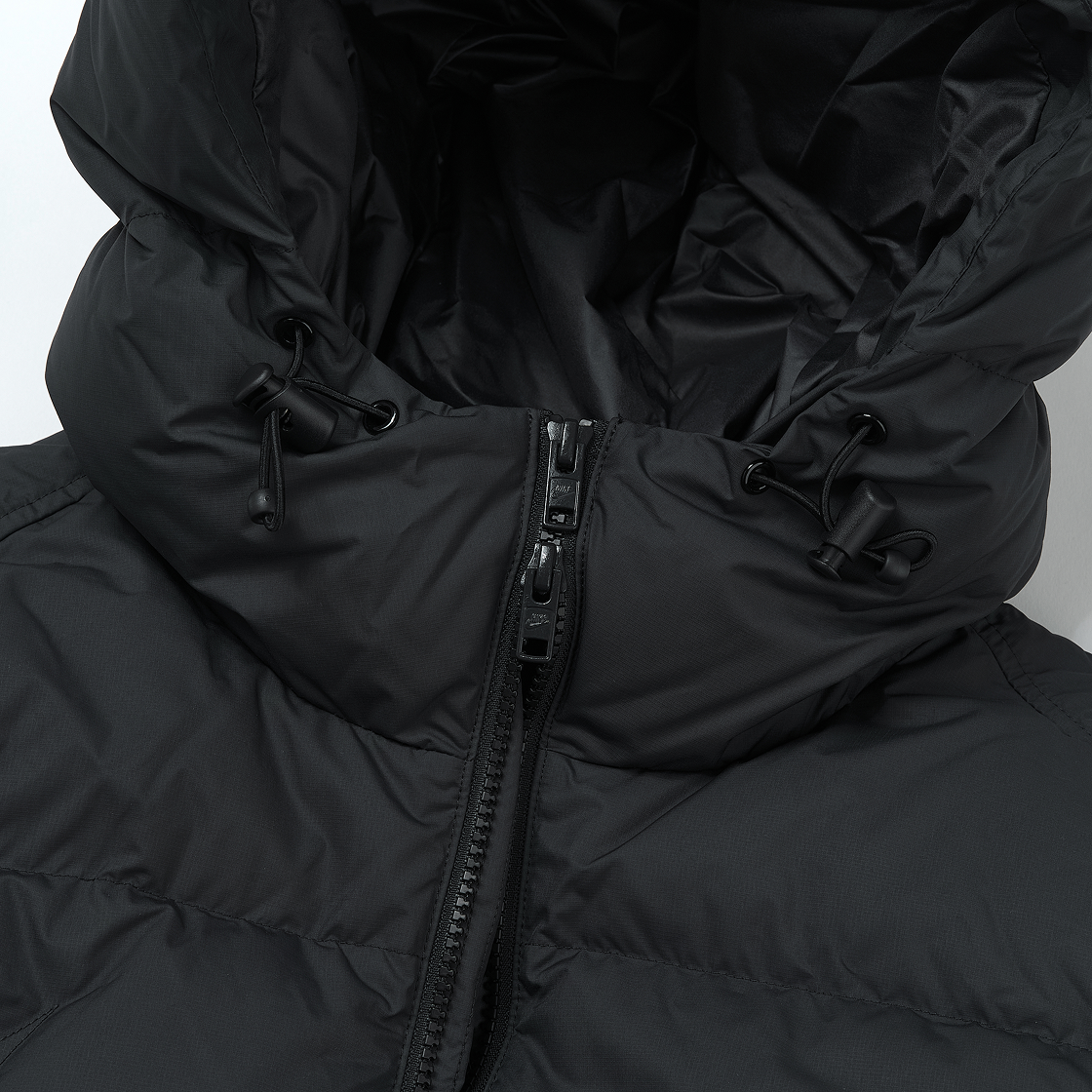 나이키 NSW 클럽 써마핏 루즈핏 파카 블랙 - 아시아(Nike NSW Club Therma-Fit Loose Fit Parka Black - Asia) - 3