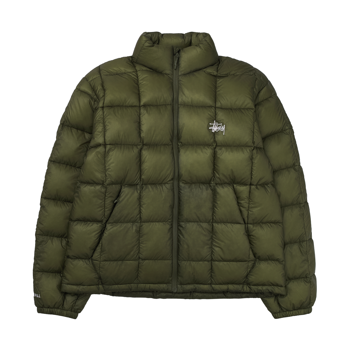 115855 Stussy Midweight Puffer Olive