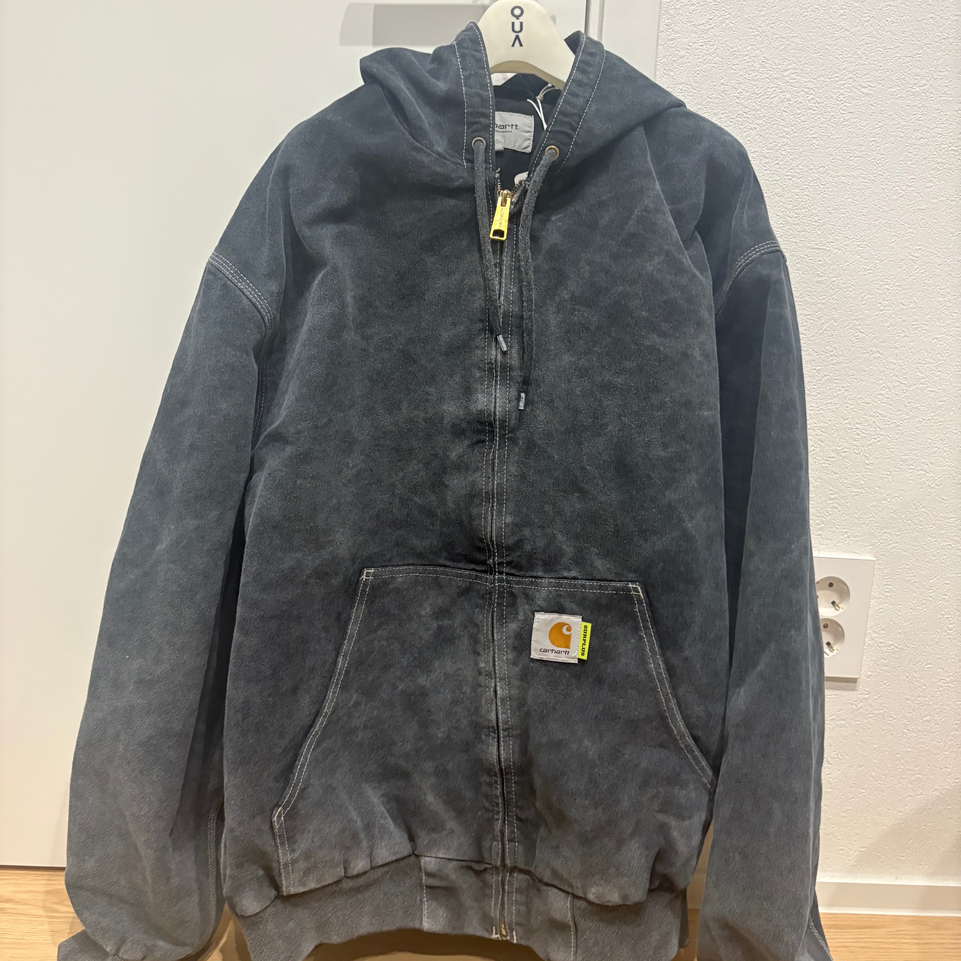 Carhartt WIP x Nike OG Active Jacket Charcoal - Surplus 2025 Exclusive 착용 스타일 - 1