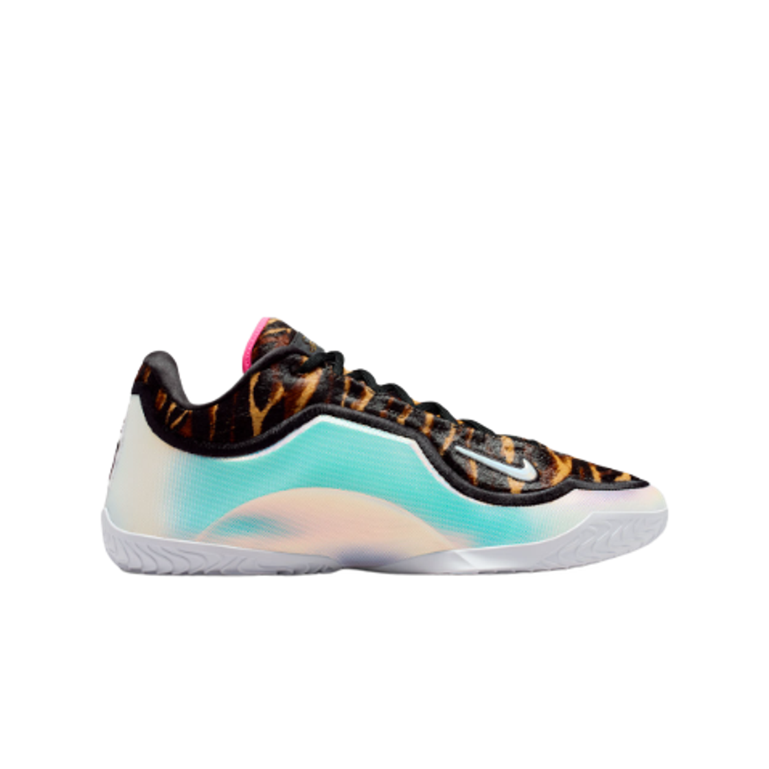 IO1114-100 Nike Lebron 23 EP Heat Wave White Black