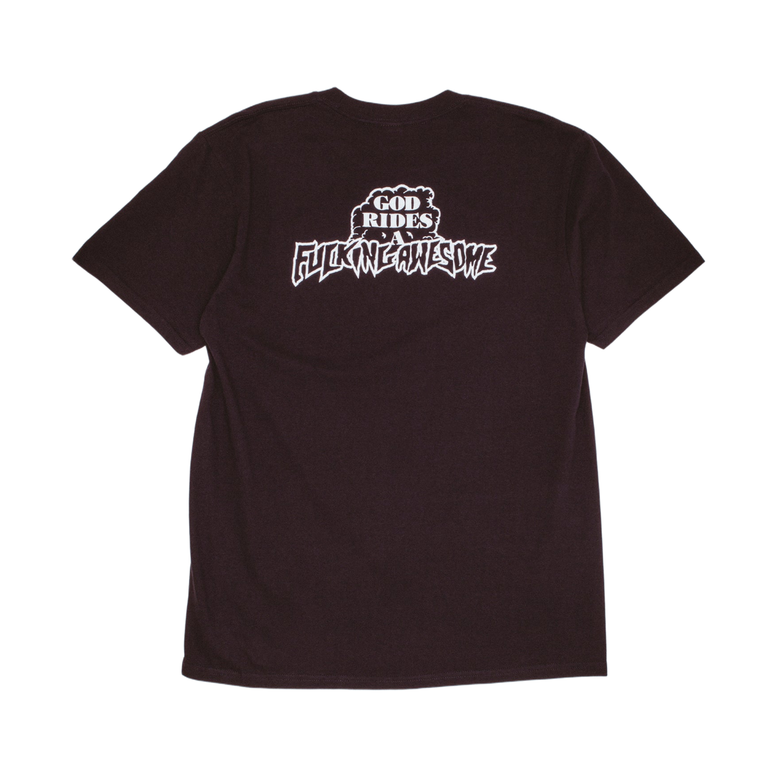 퍼킹 어썸 갓 라이드 FA 숏슬리브 티셔츠 블랙(Fucking Awesome God Rides FA Short Sleeve T-Shirt Black) - 2