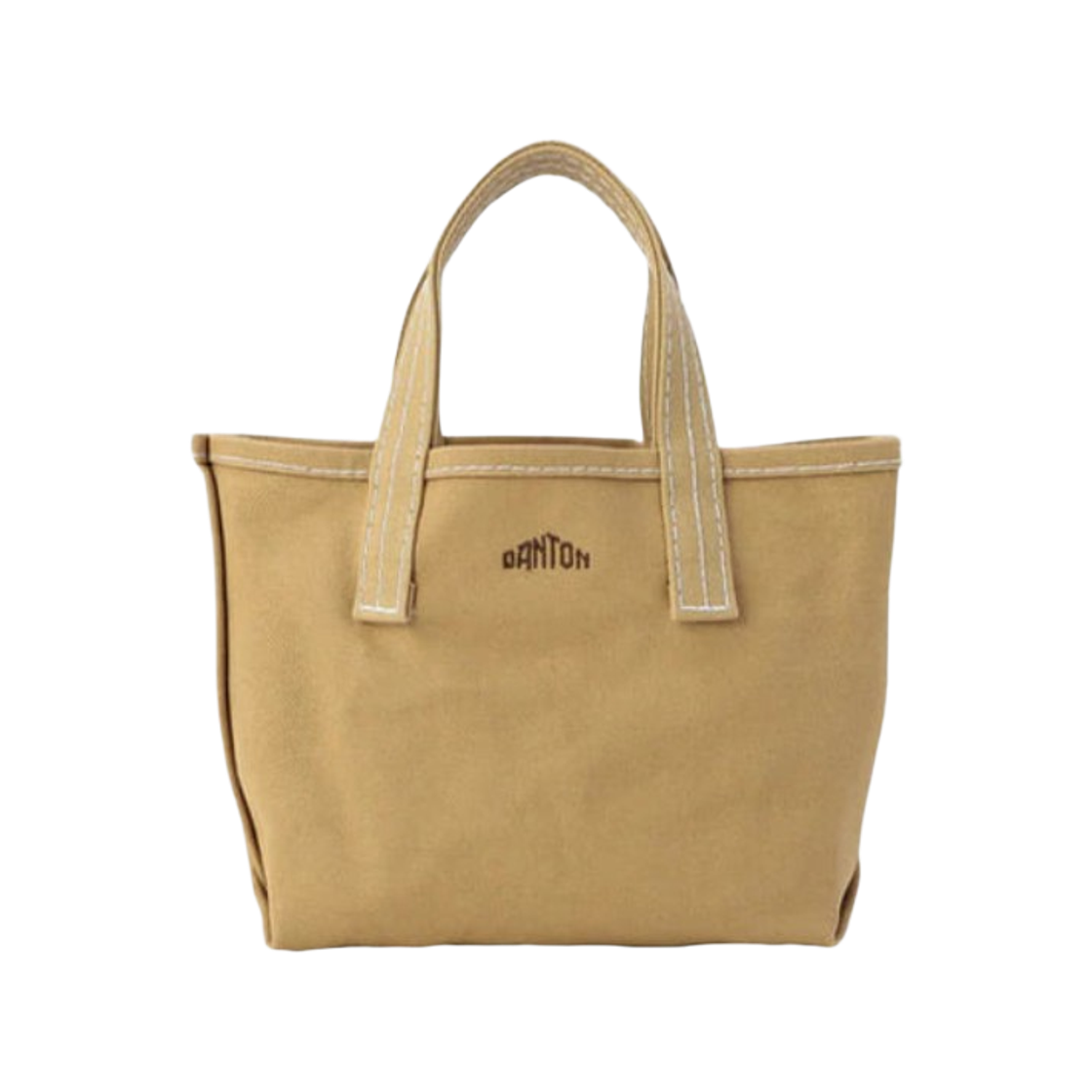 단톤 보주 쁘띠 코튼 캔버스 토트백 코크 브라운(Danton Vosges Petit Cotton Canvas Tote Bag Cork Brown)