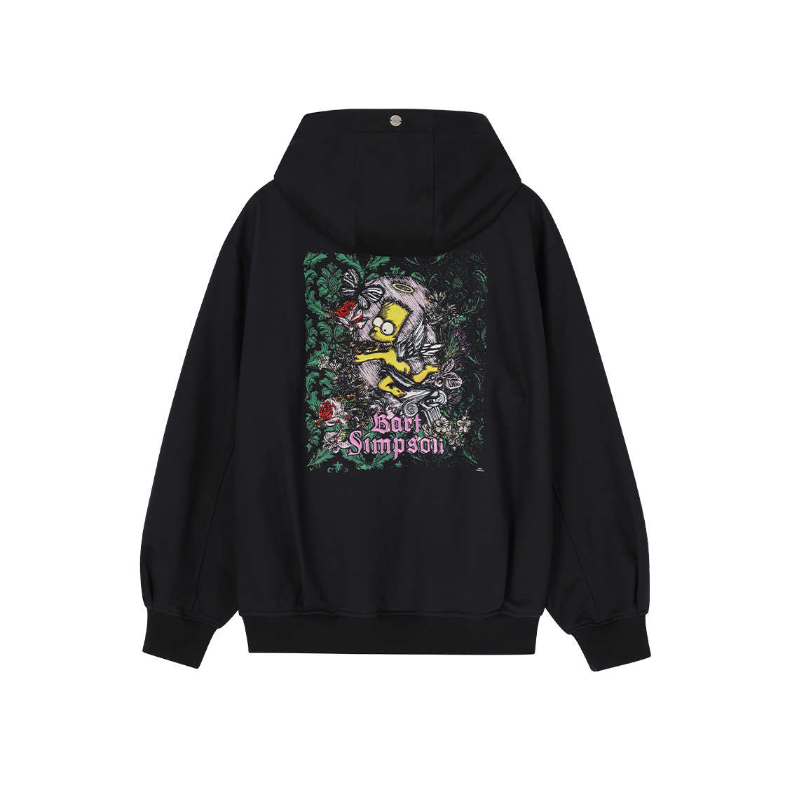 SH6TS682BK SONGZIO HOMME Abgel Bart Hood Black