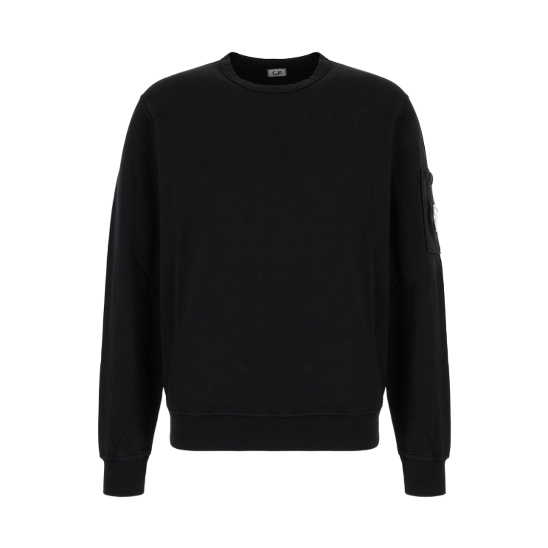 RFCMSS718A006372G999 C.P. Company Cotton Sweatshirt Black - 25FW