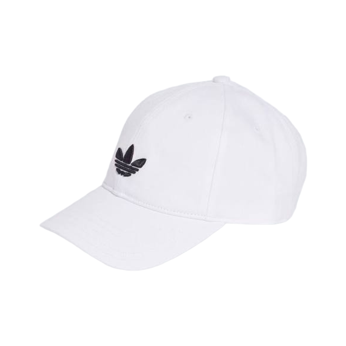 JC6025 Adidas Adicolor Classics Trefoil Baseball Cap White