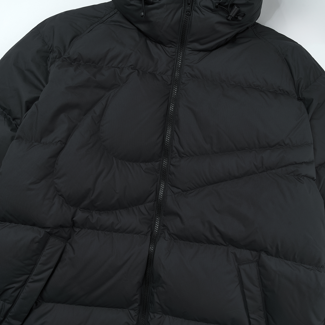 나이키 NSW 클럽 써마핏 루즈핏 파카 블랙 - 아시아(Nike NSW Club Therma-Fit Loose Fit Parka Black - Asia) - 4