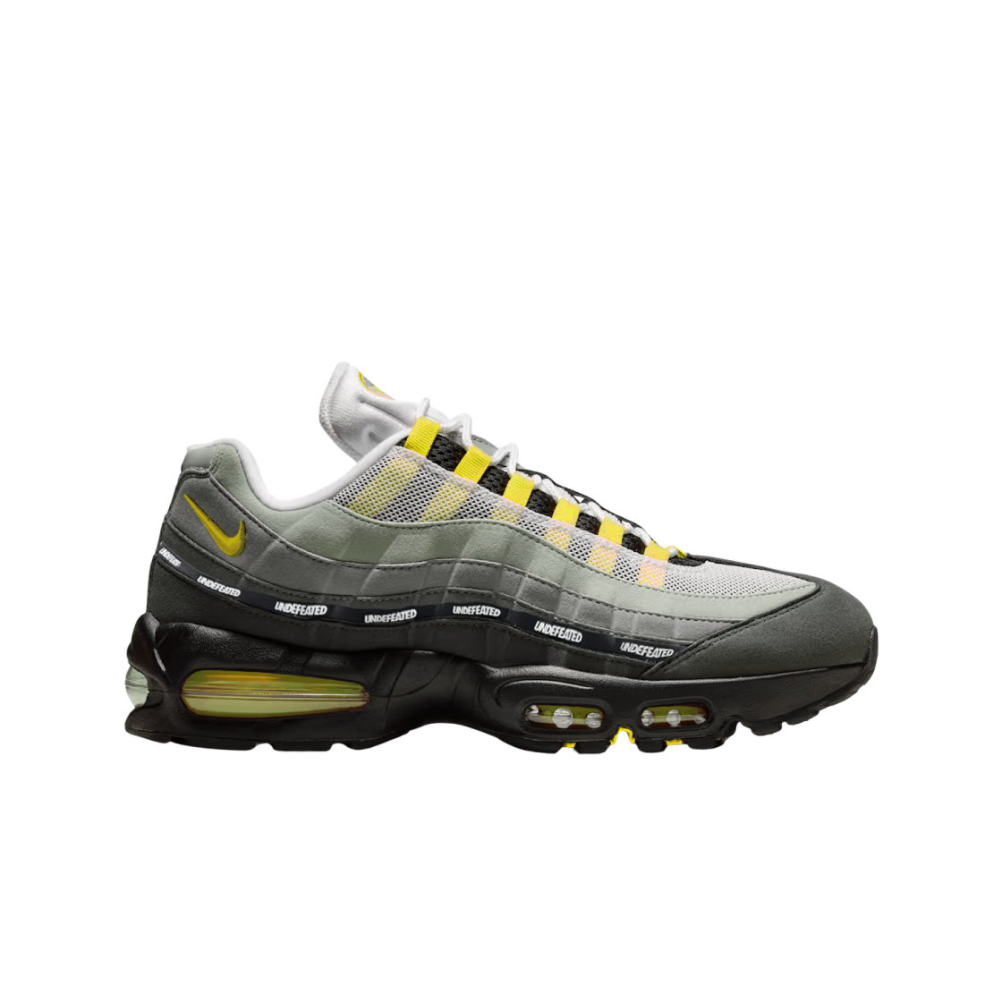 나이키 x 언디핏 에어맥스 95 SP 블랙 옵티 옐로우