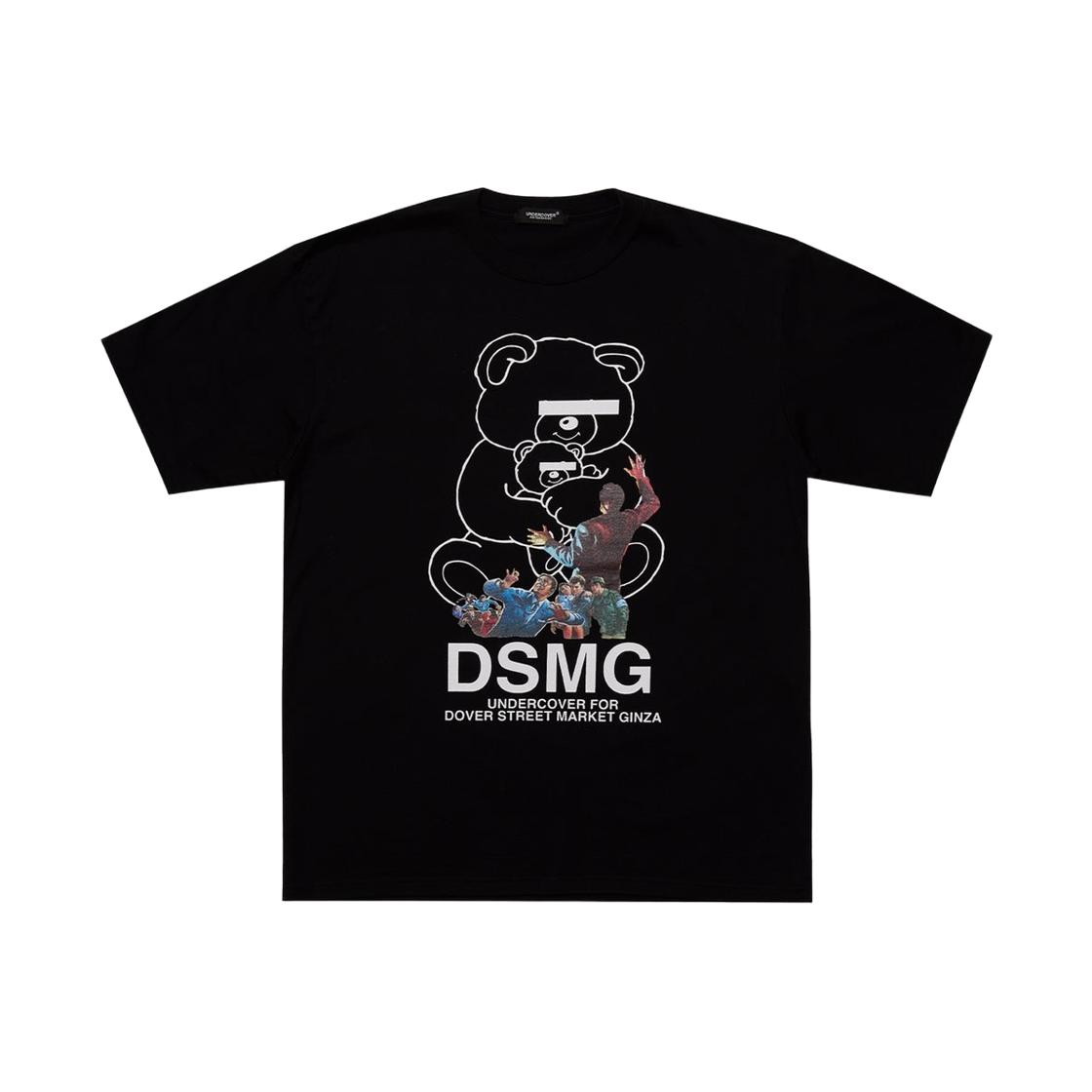 언더커버 DSMG 베어 티셔츠 블랙(Undercover DSMG Bear T-Shirt Black)