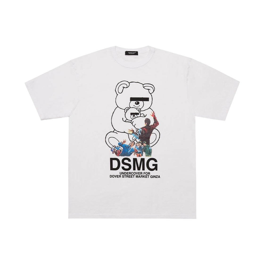UC2E9824 Undercover DSMG Bear T-Shirt White