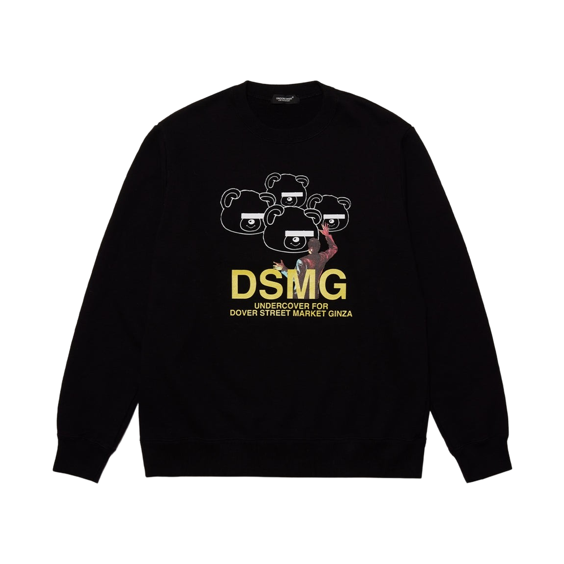 언더커버 DSMG 베어 스웨트셔츠 블랙(Undercover DSMG Bear Sweatshirt Black)