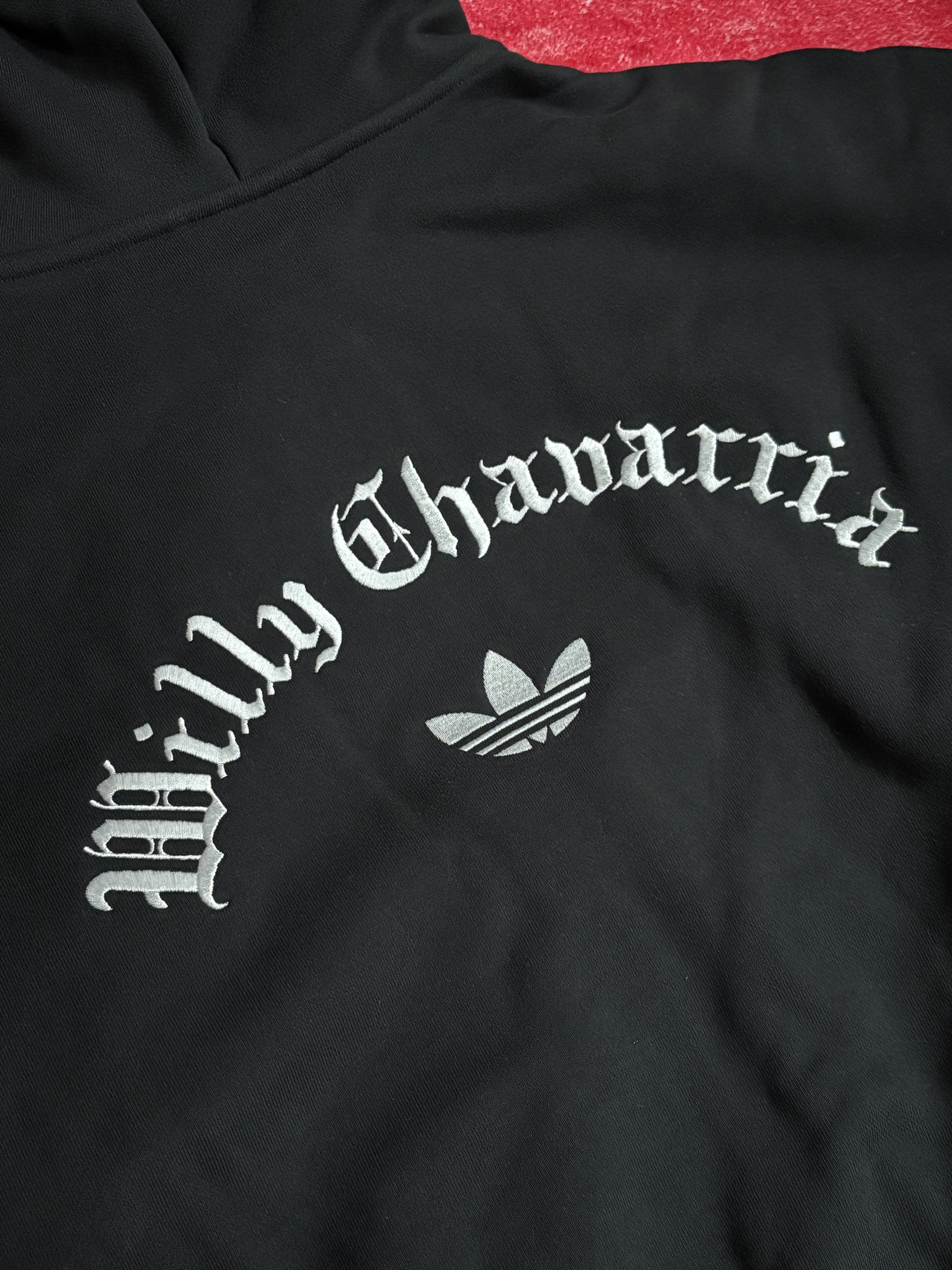 Adidas x Willy Chavarria Chavarria Heavyweight Zip Hoodie Black - KR Sizing, Supreme Gore-Tex Earflap Cap Black - 24FW 착용 스타일 - 4