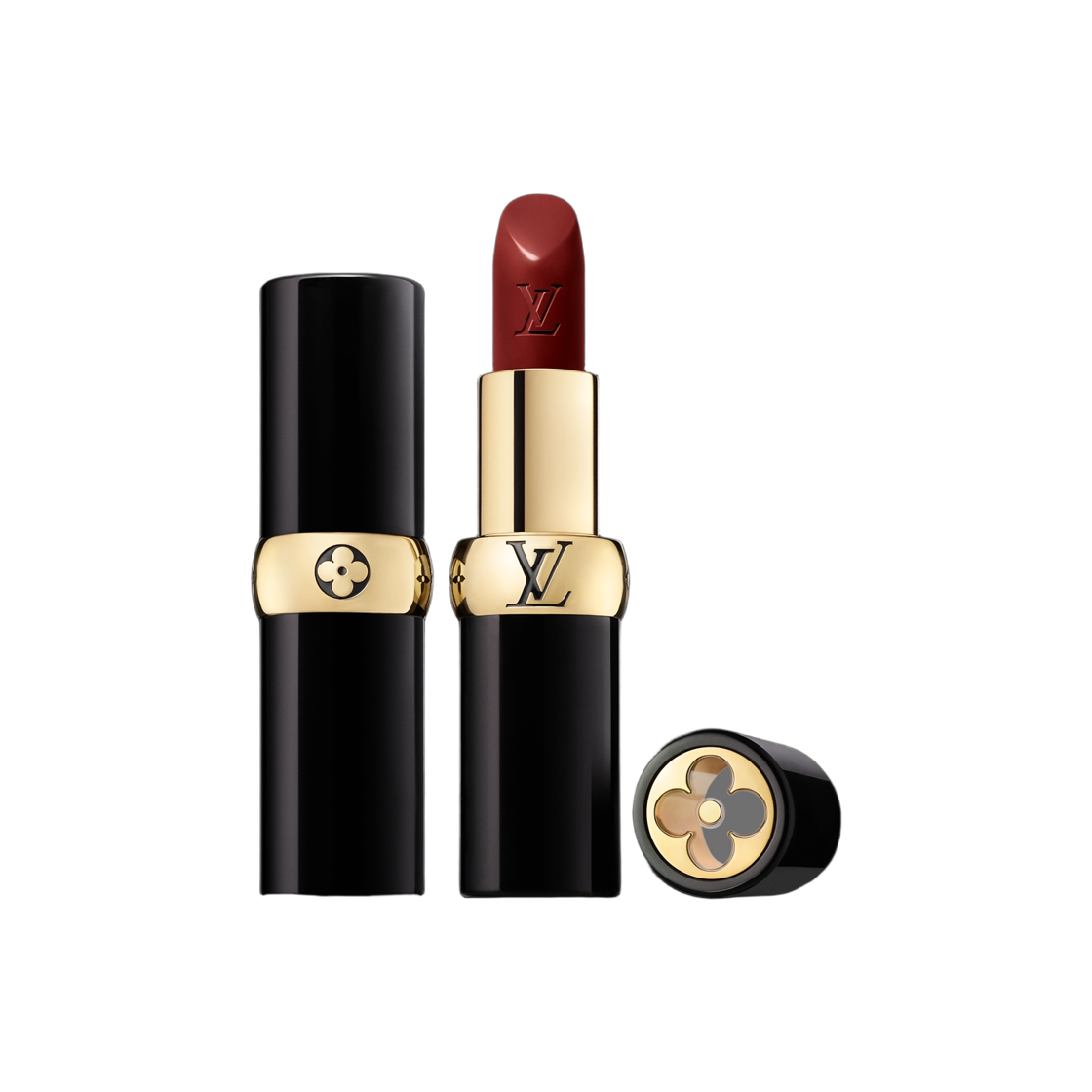 루이비통 LV 루즈 새틴 립스틱 896 모노그램 루즈(Louis Vuitton LV Rouge Satin Lipstick 896 Monogram Rouge)