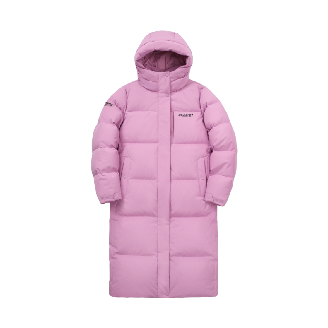 (W) 디스커버리 익스페디션 구스 다운 롱 패딩 라이트 바이올렛((W) Discovery Expedition Goose Down Long Padding Light Violet)