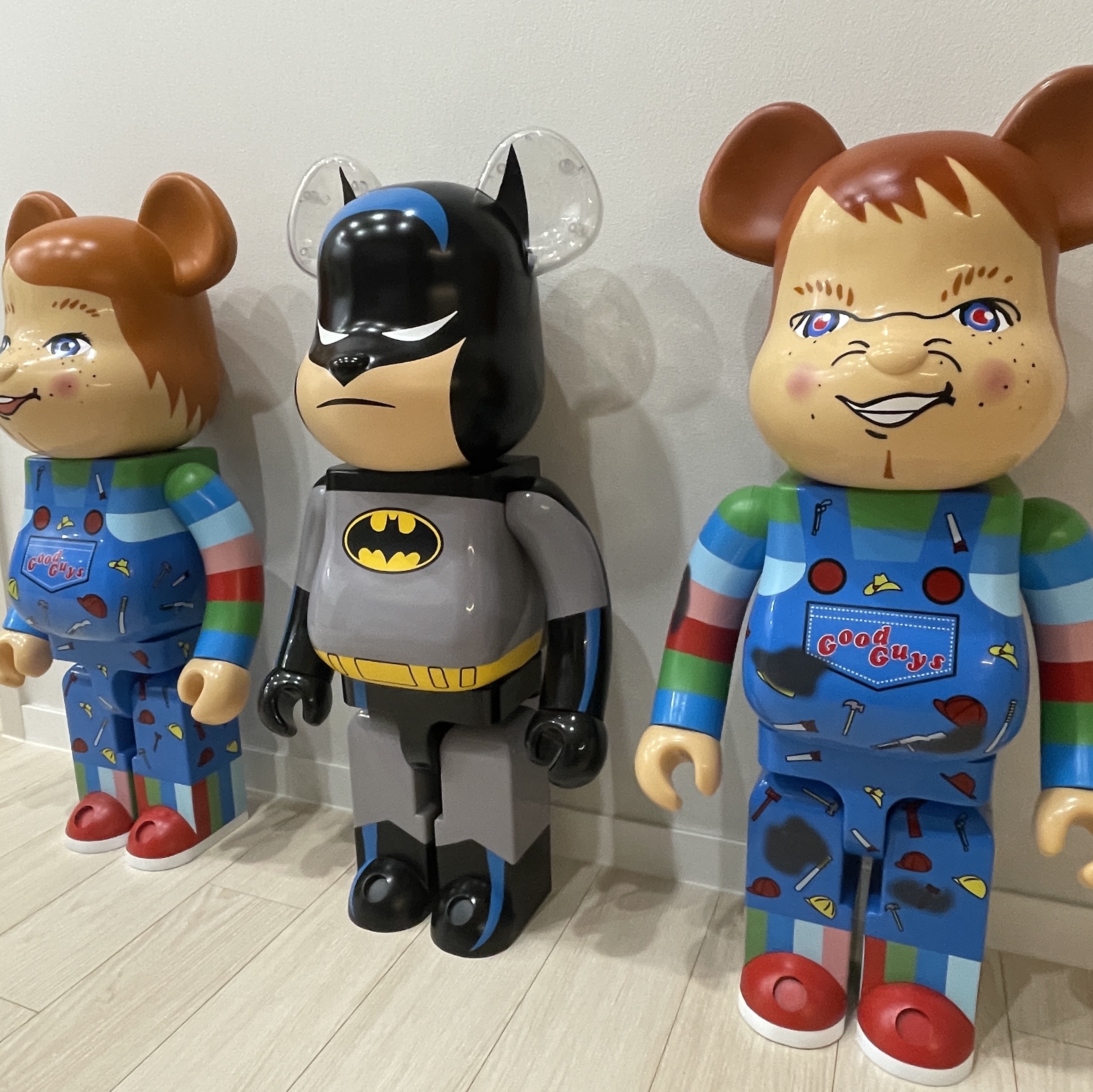 Bearbrick Chucky 1000%, Bearbrick Batman The Animated Series Ver. 1000% 착용 스타일
