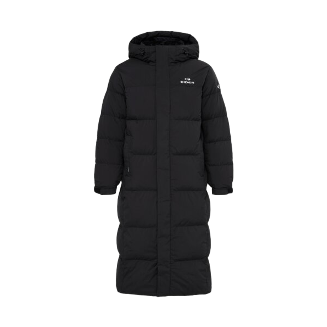 DUW25591Z1 Eider Zeta 2.5 Long Down Jacket Black