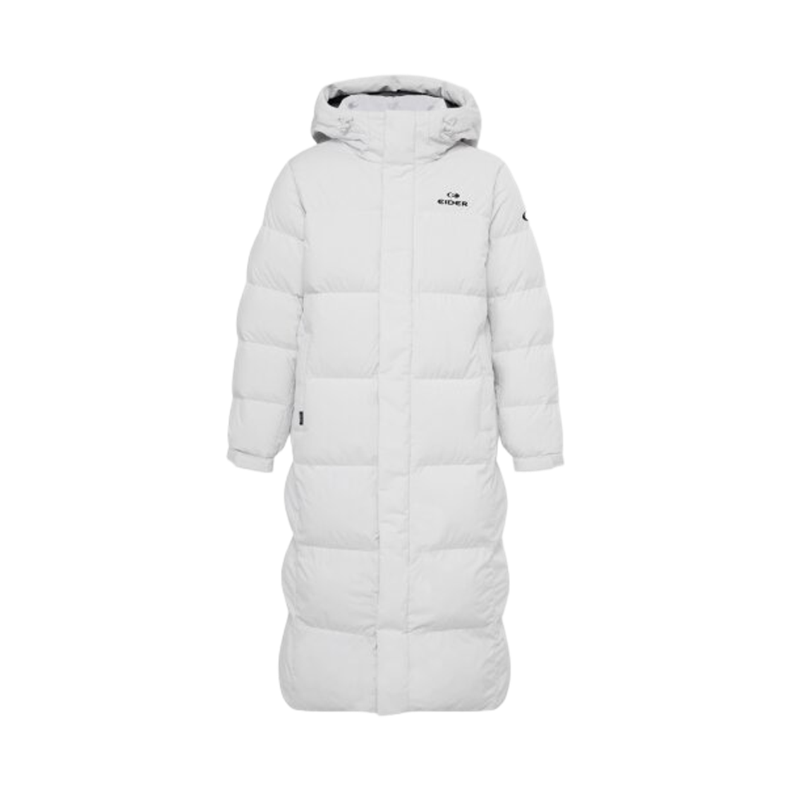 DUW25591C2 Eider Zeta 2.5 Long Down Jacket Light Grey