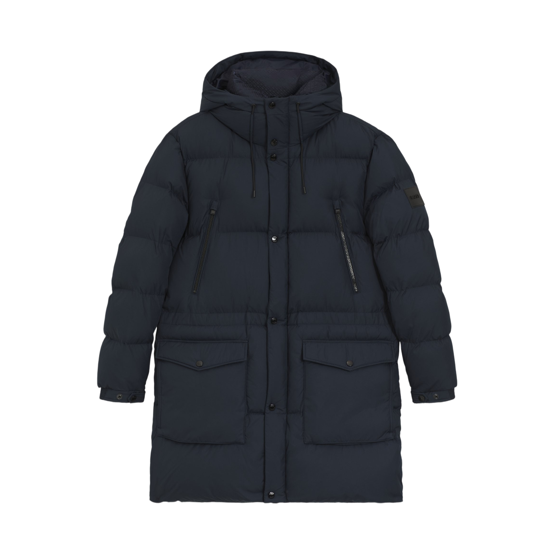 50554642-404 Hugo Boss Water-Repellent Jacket with Padding Dark Blue