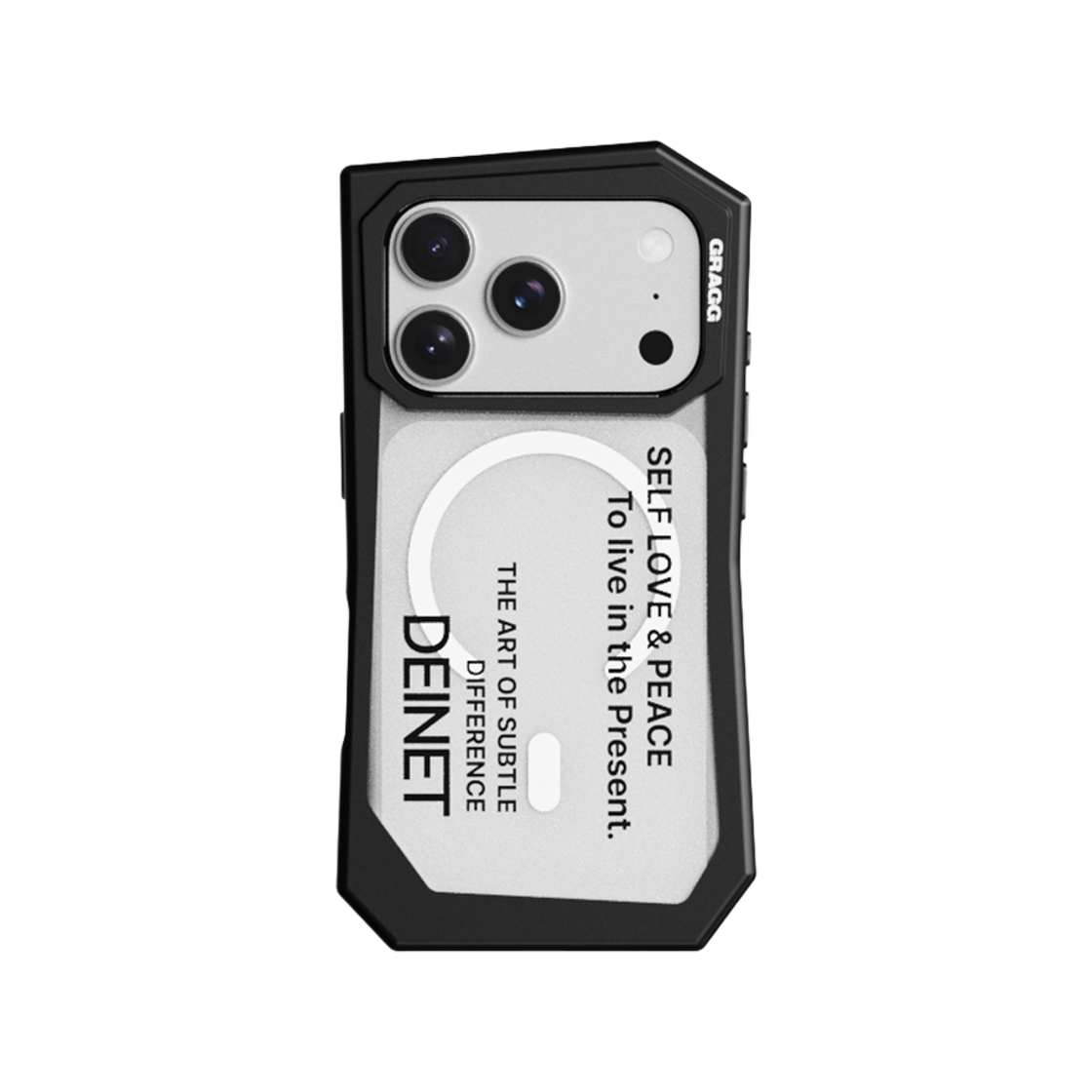GRG25121401 [KREAM 단독] Gragg X Deinet Magsafe Landing Corner Case Black - Slogan In