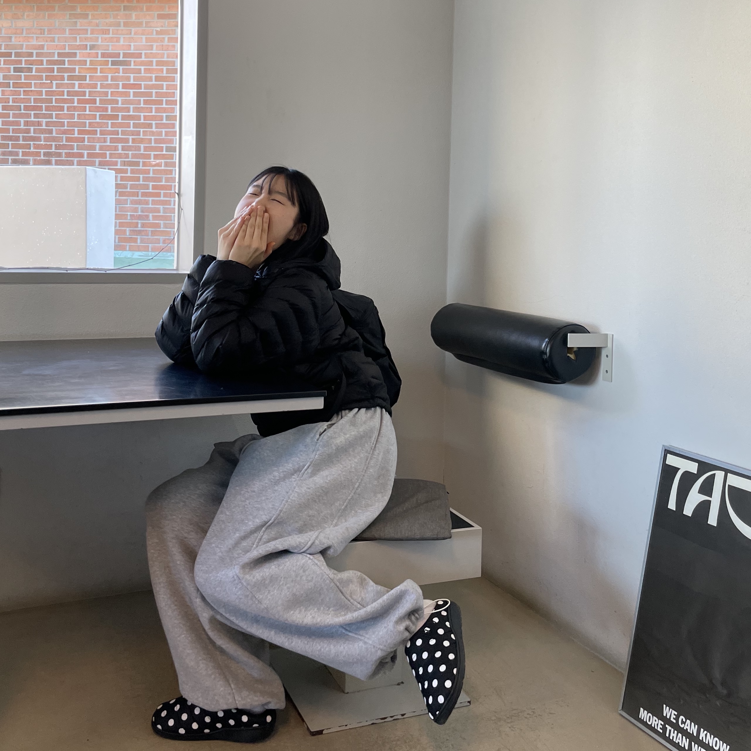 The North Face Ventus On Jacket Black, Subu Permanent F-Line Dots 착용 스타일
