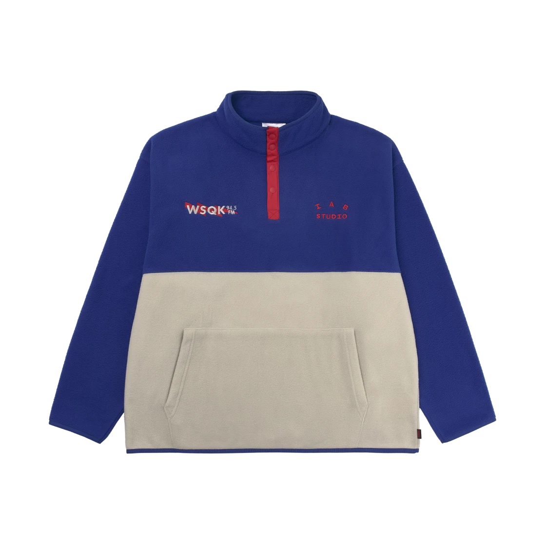 IAB Studio IAB Studio x Stranger Things The SQUAWK Fleece Blue Ivory · S