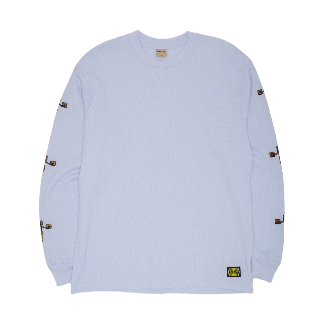 퍼킹 어썸 릴리트 롱슬리브 써멀 티셔츠 화이트(Fucking Awesome Lilith Long Sleeve Thermal T-Shirt White)