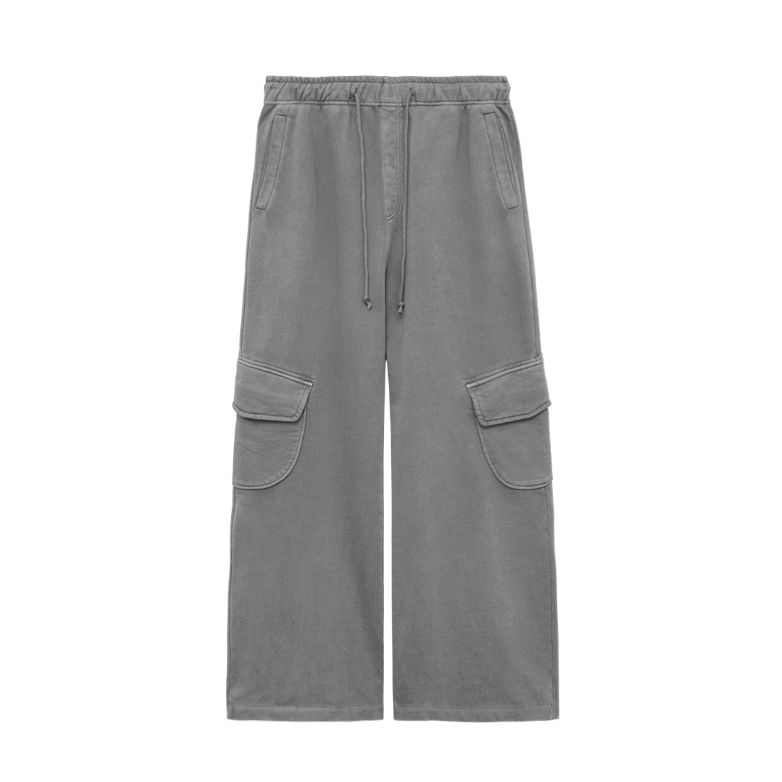 HM5LPT9010AP Polyteru Human Index Human Cargo Sweat Pants Dirty Gray